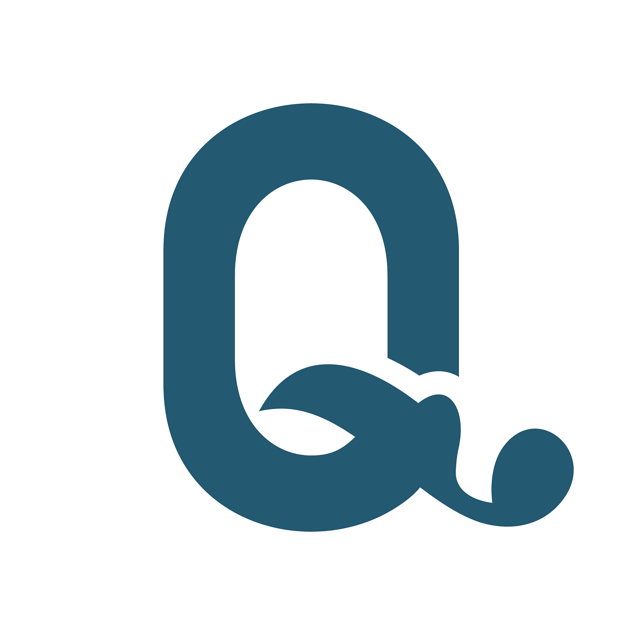 sign of the letter q