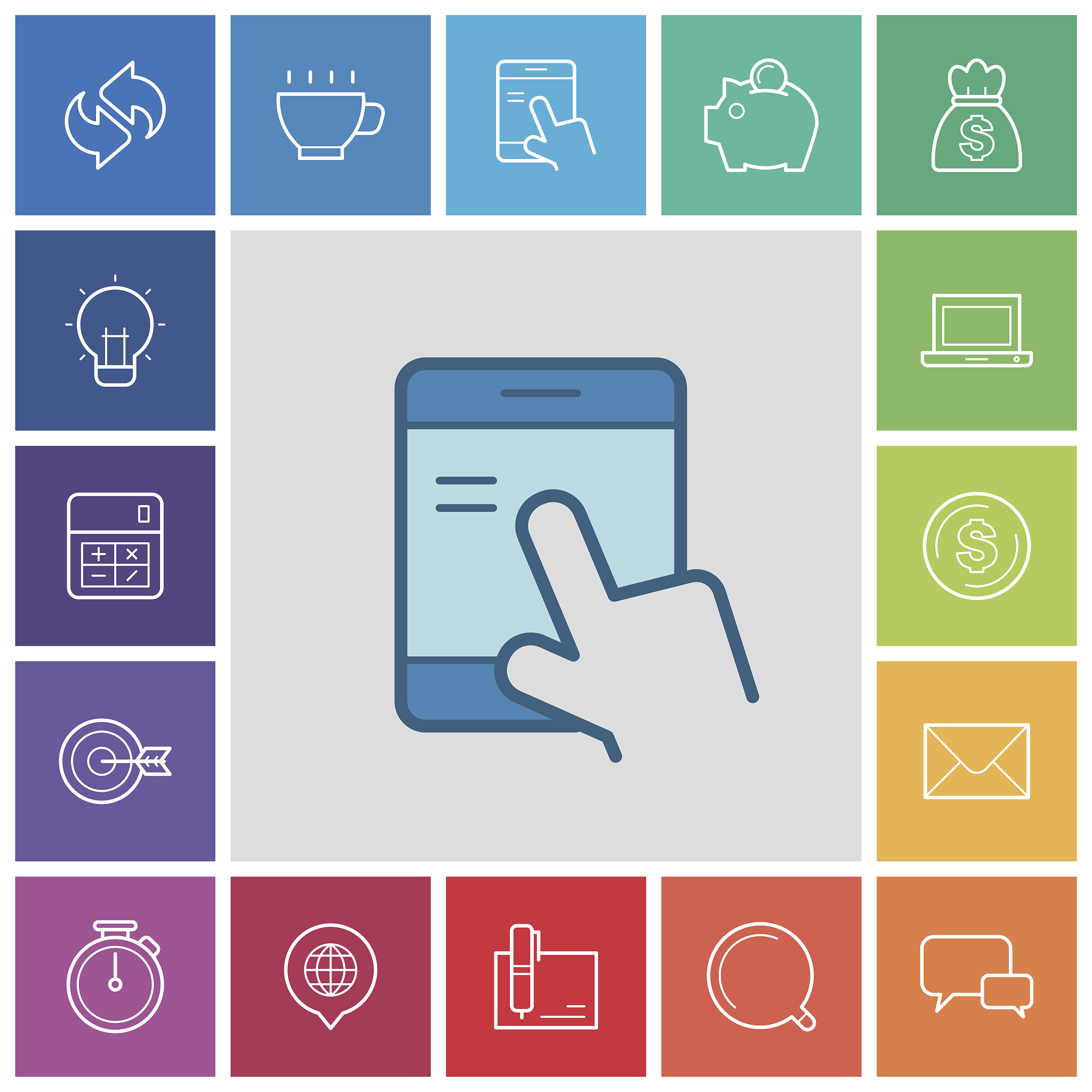 business and office icons