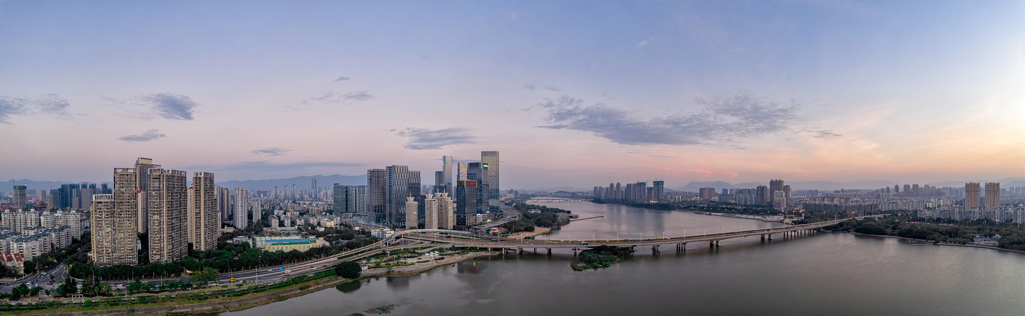 中国福州城市风光