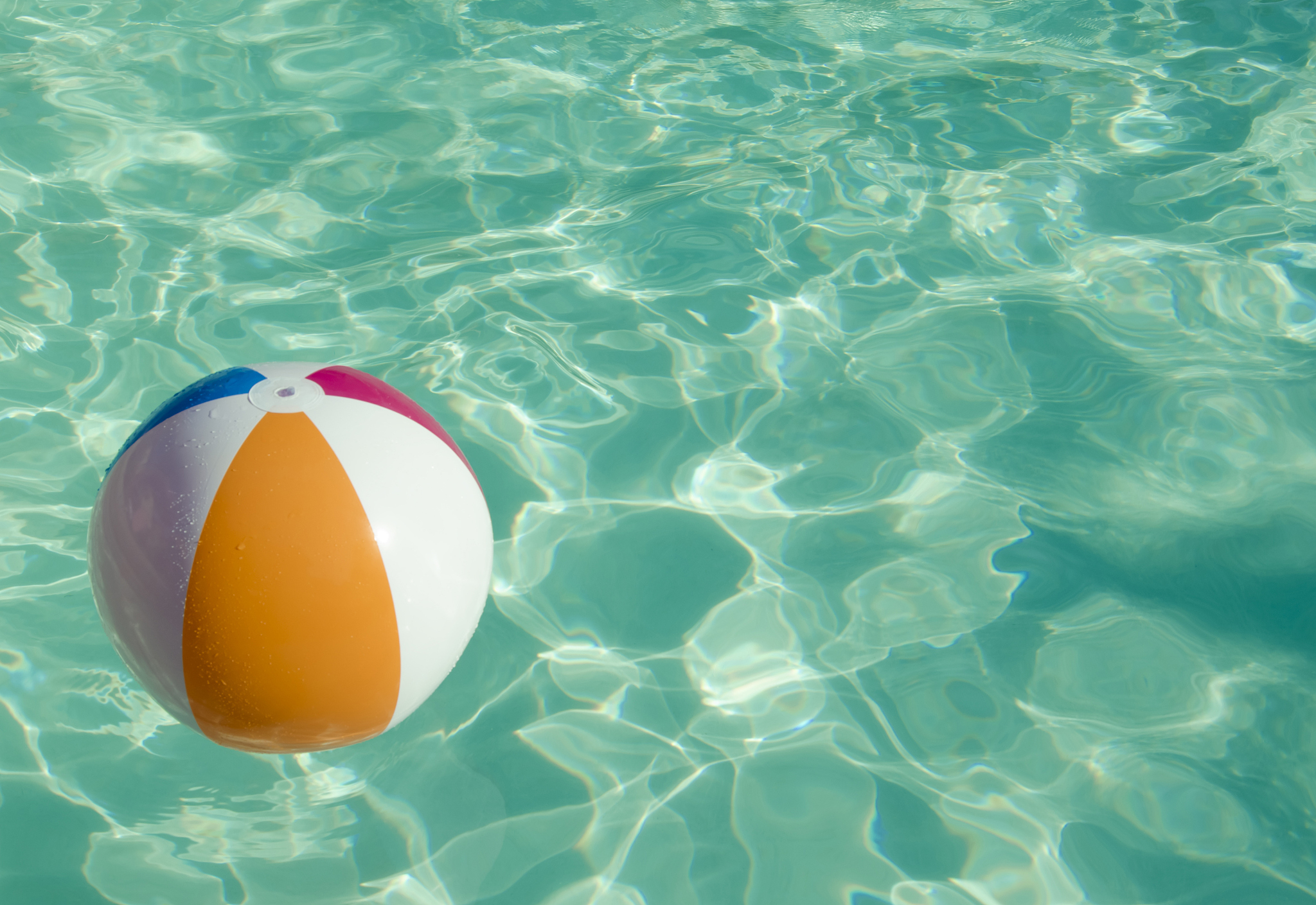 ball in a pool