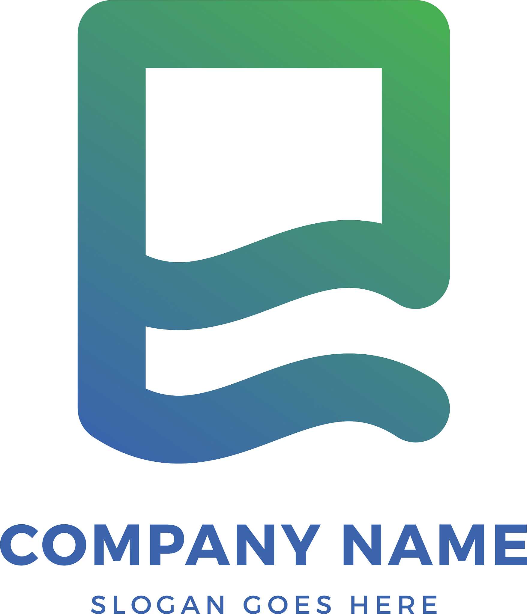 creative e letter logo icon design template