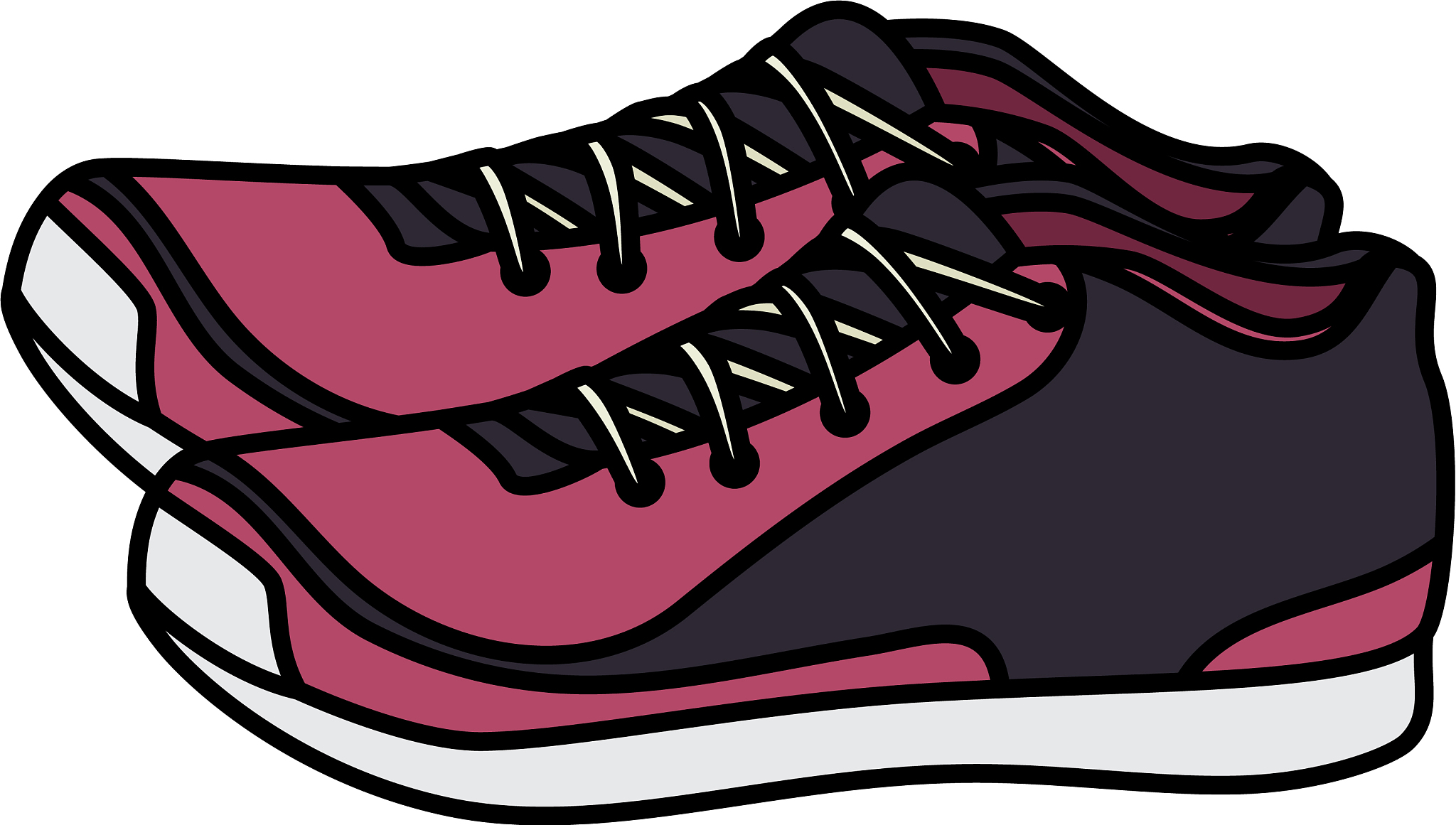sport shoes isolated icon
