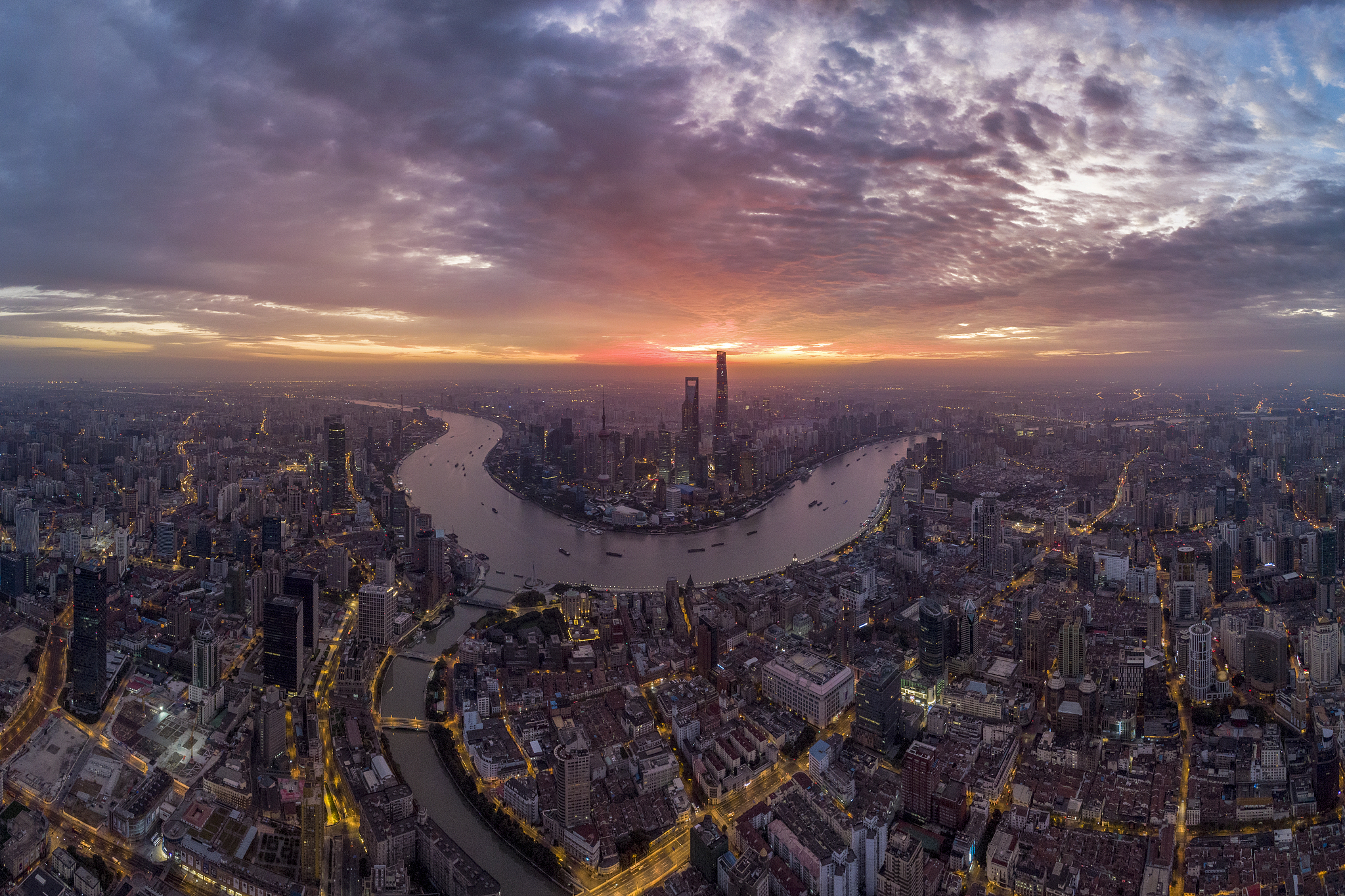 shanghai cityscape