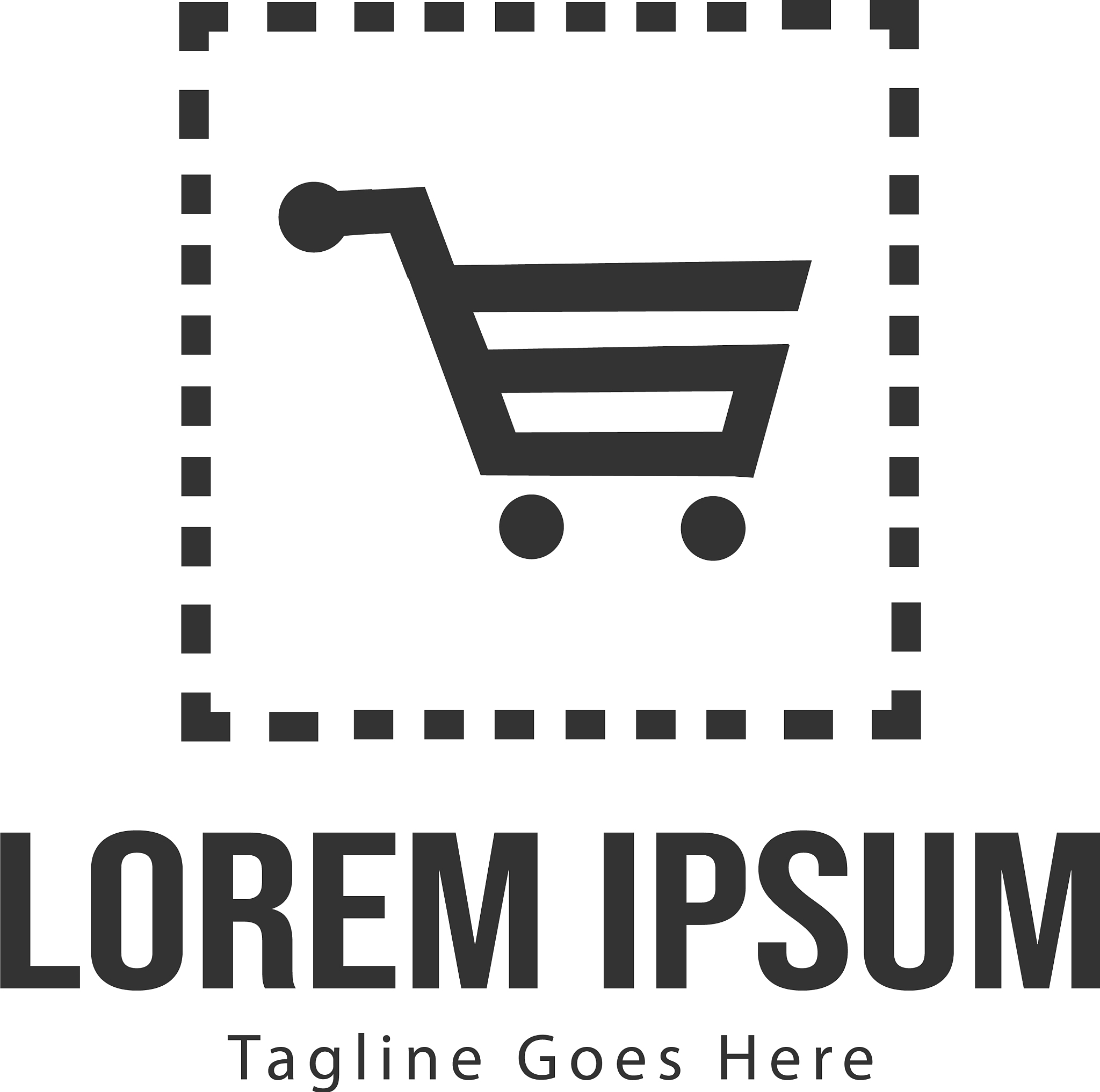 shopping logo template design shopping logo with