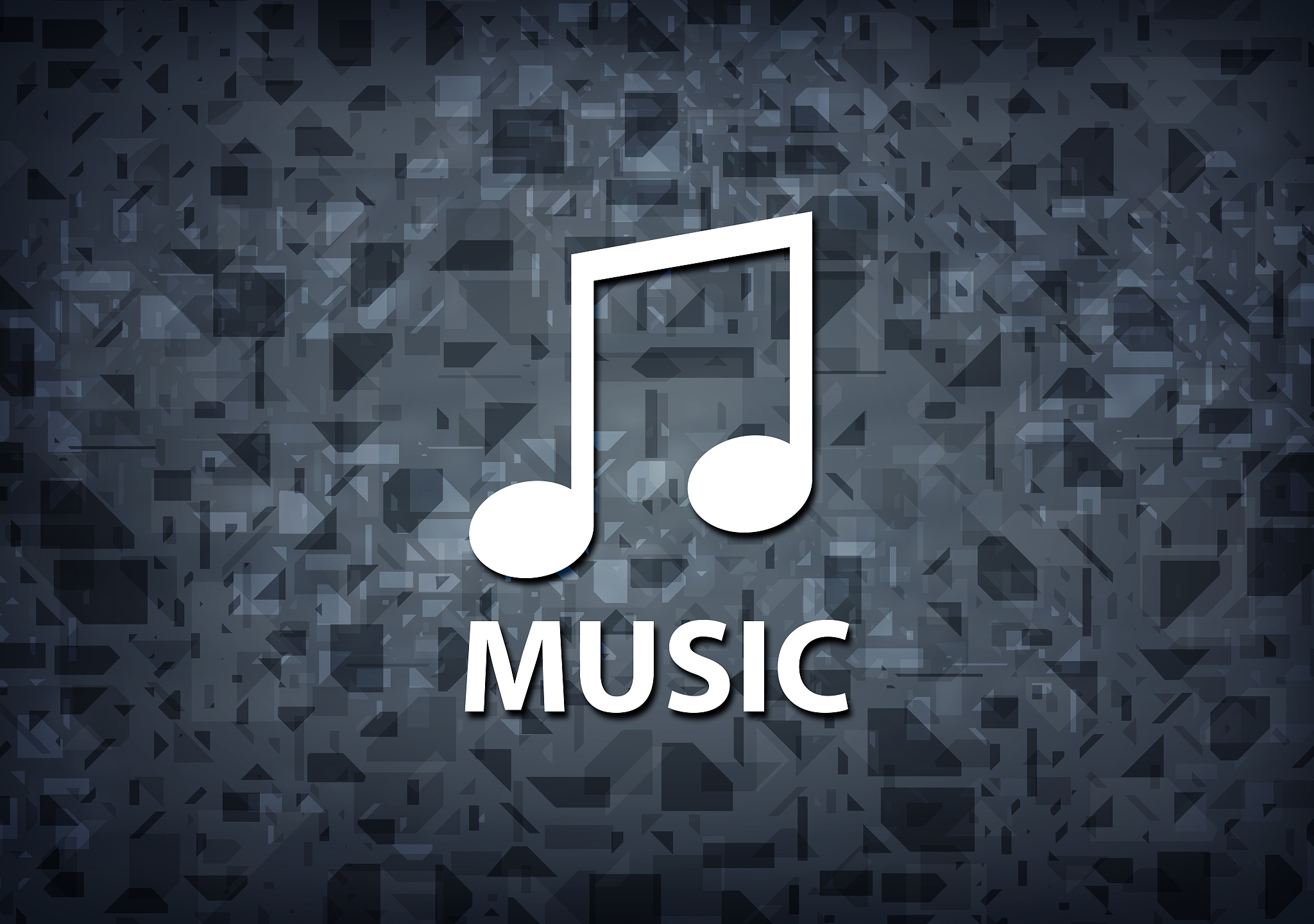 music (tune icon) black background