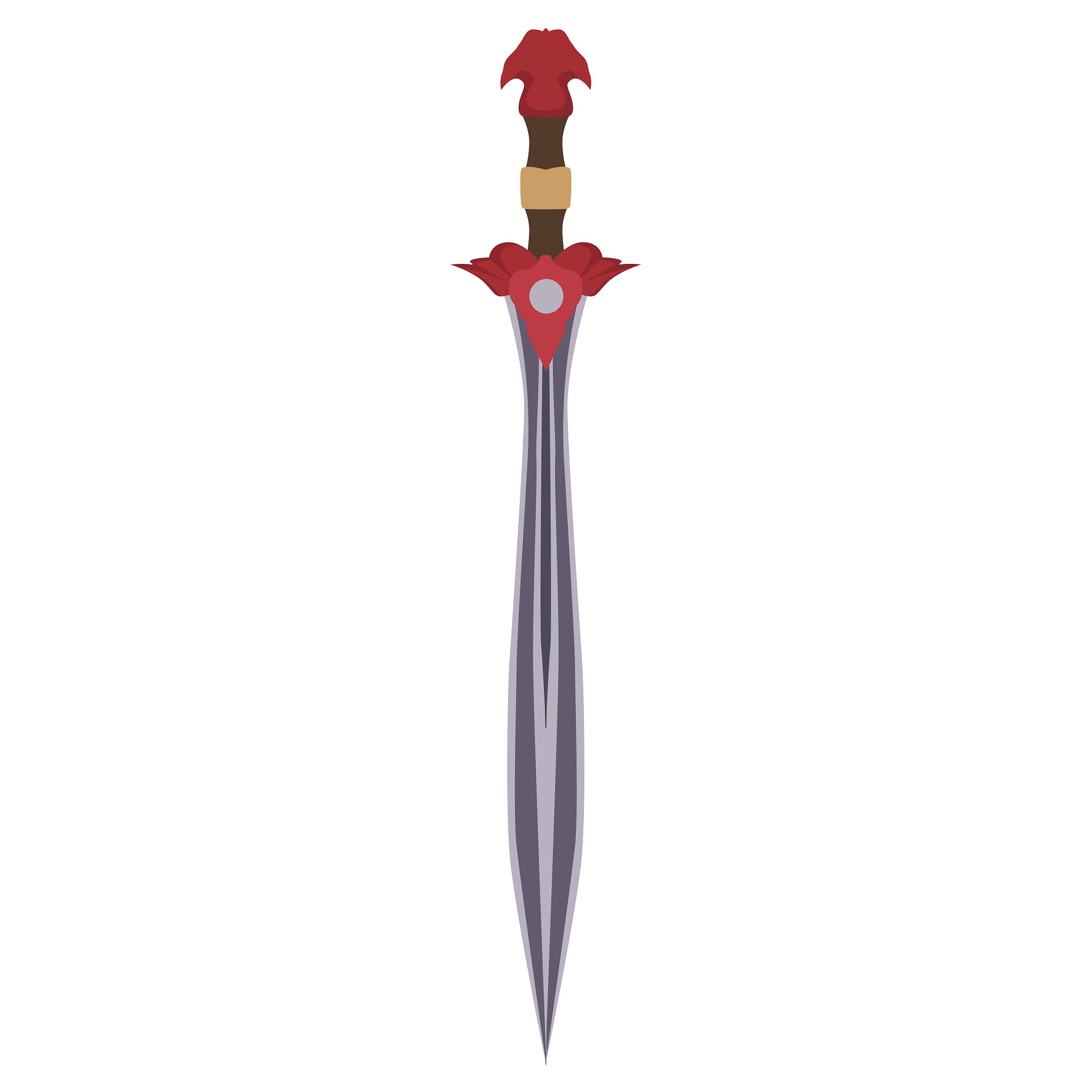 sword icon medieval weapon knight design war
