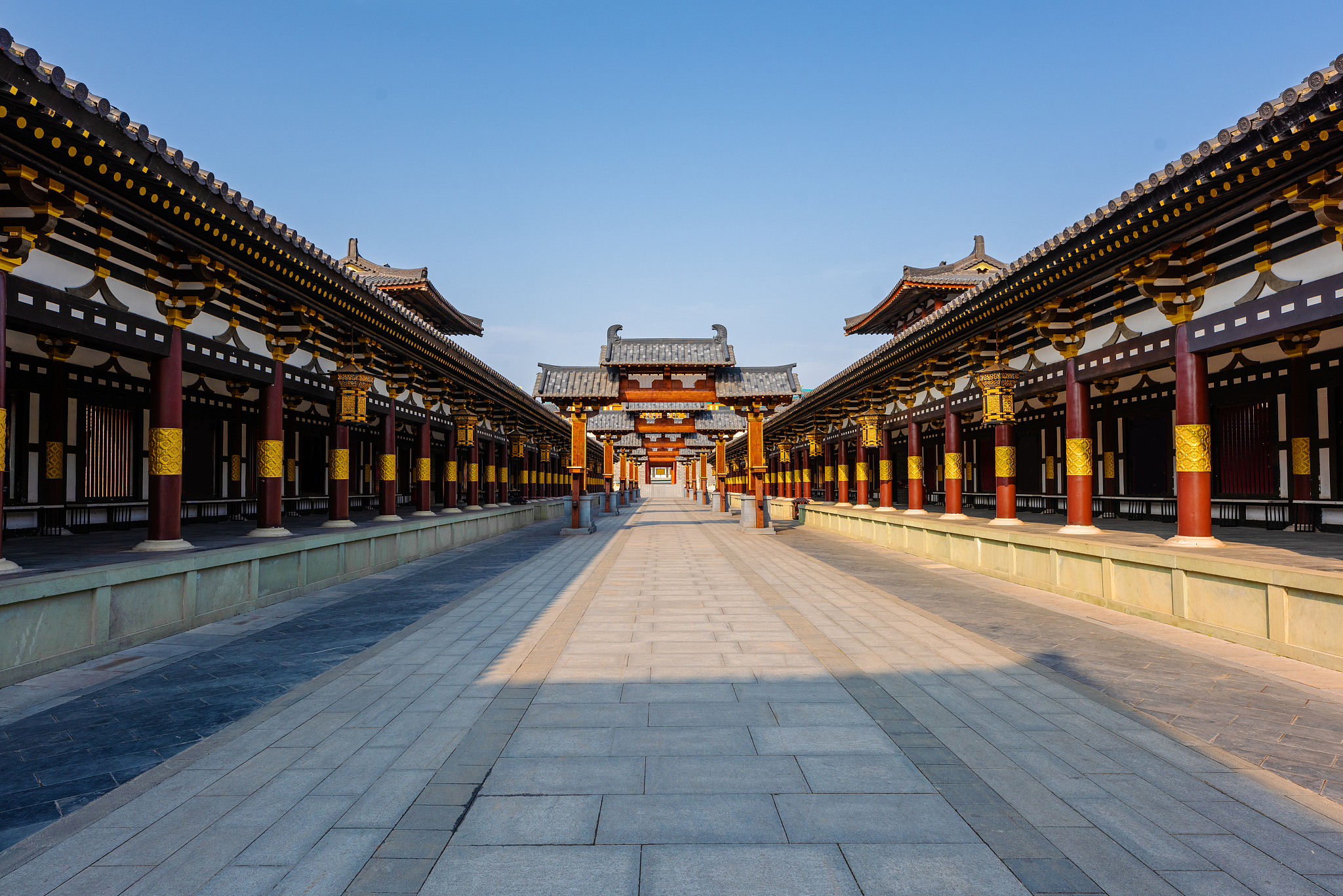 唐皇宫建筑式语言符号文化体验设计怎么简短明了一点