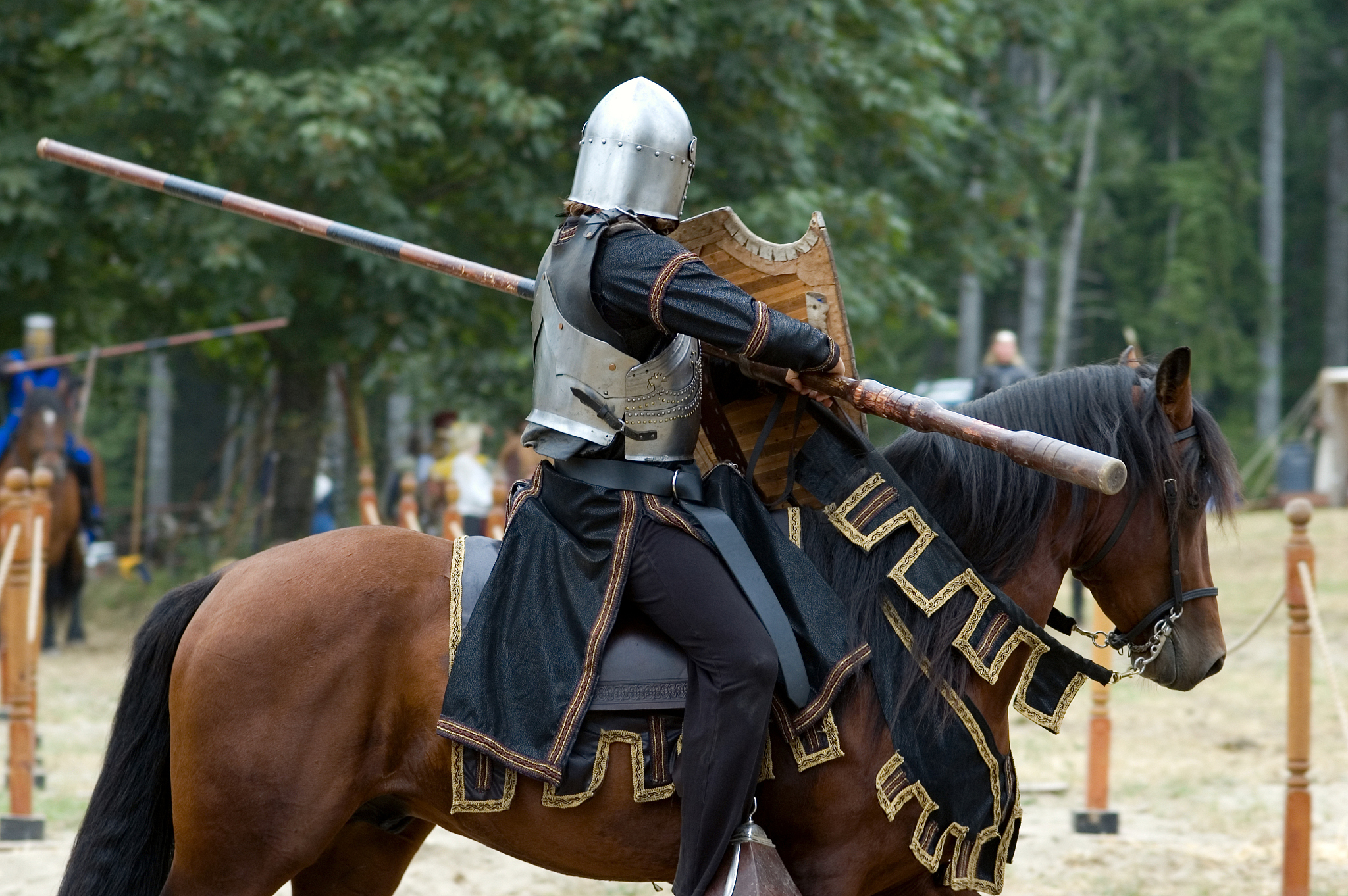 medieval jousting tournament