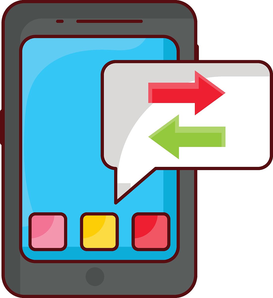 怎样复制链接短信信息到留览器