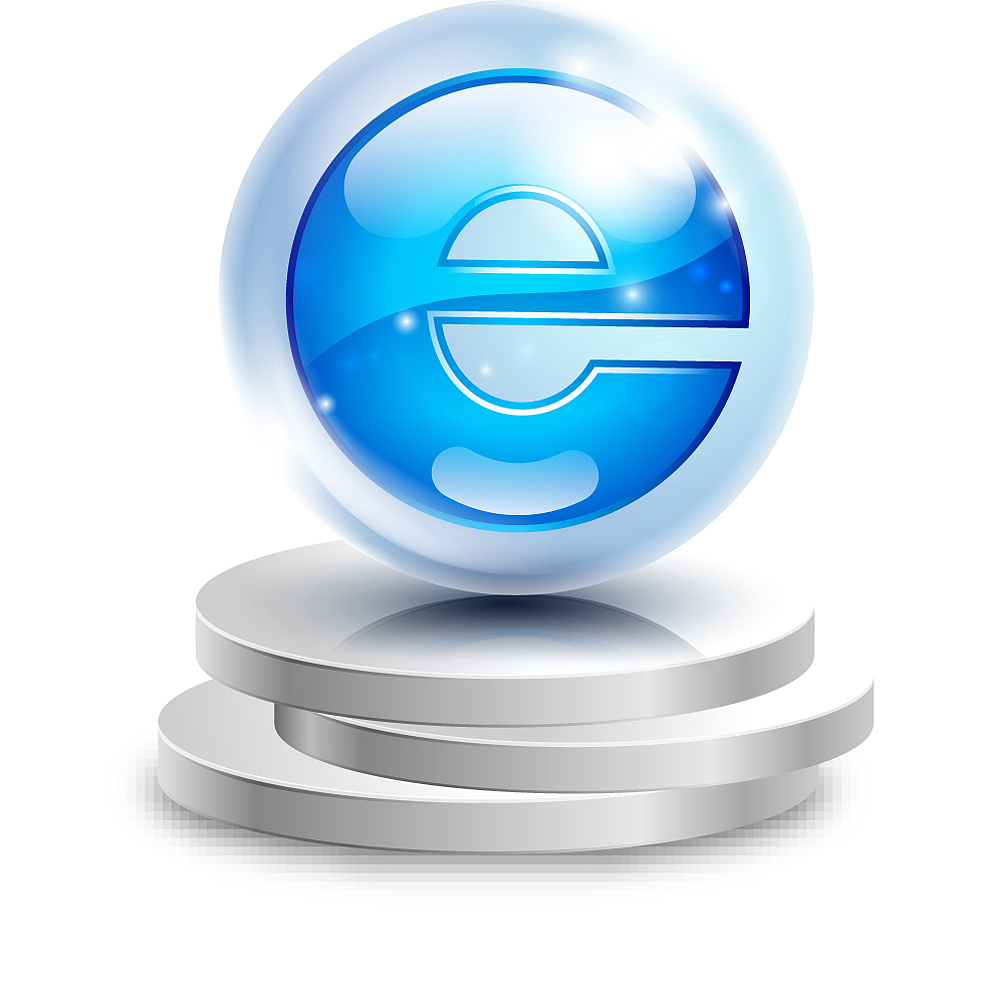 internet business and communication concept 3d icon