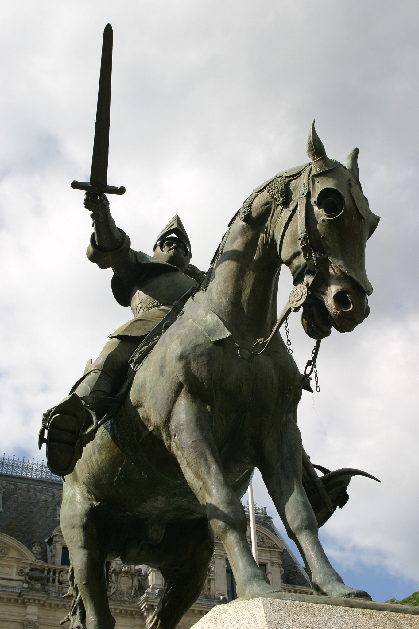 knight on his horse #2 - in france