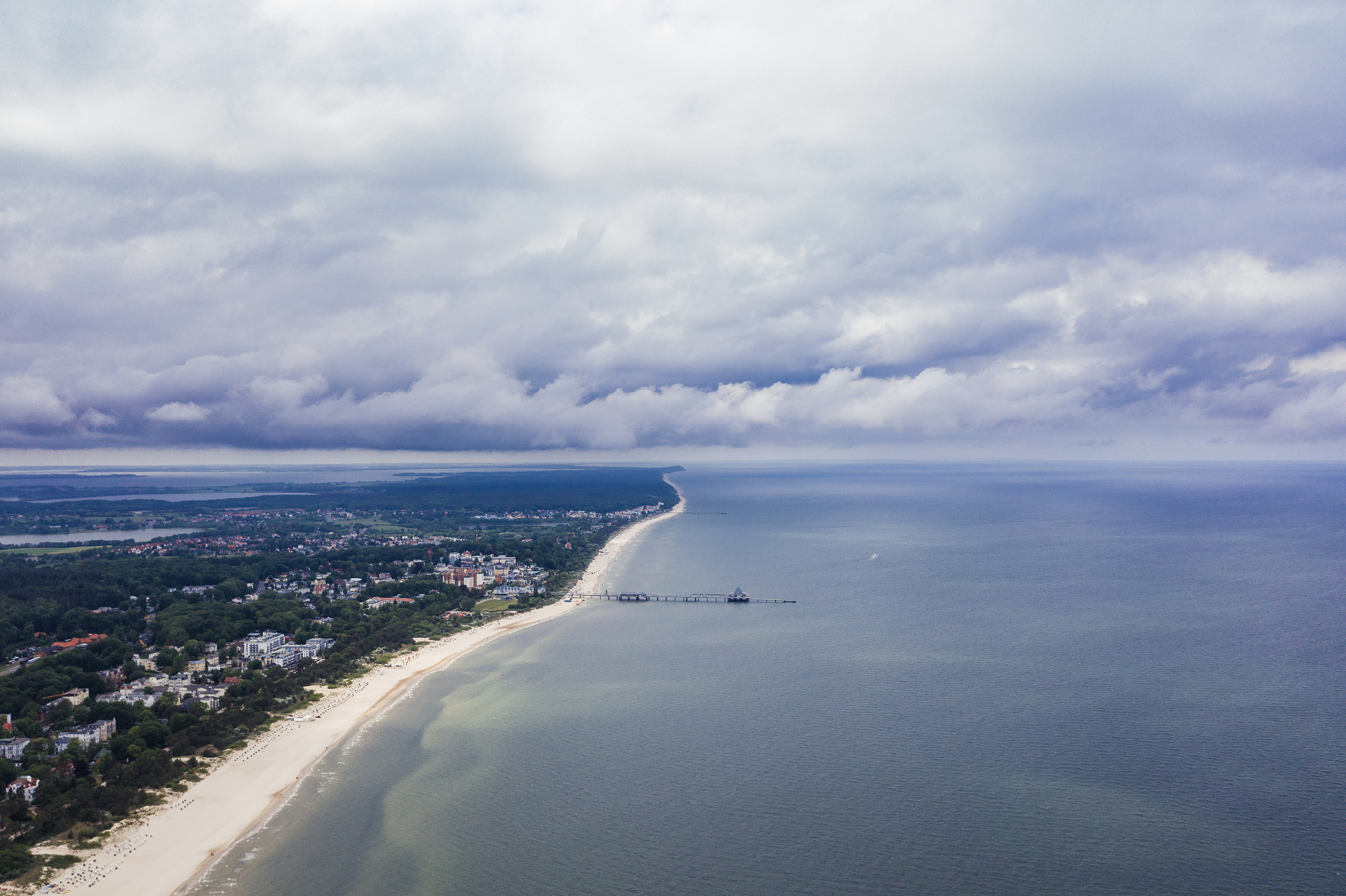 baltic sea coastline, usedom, germany.