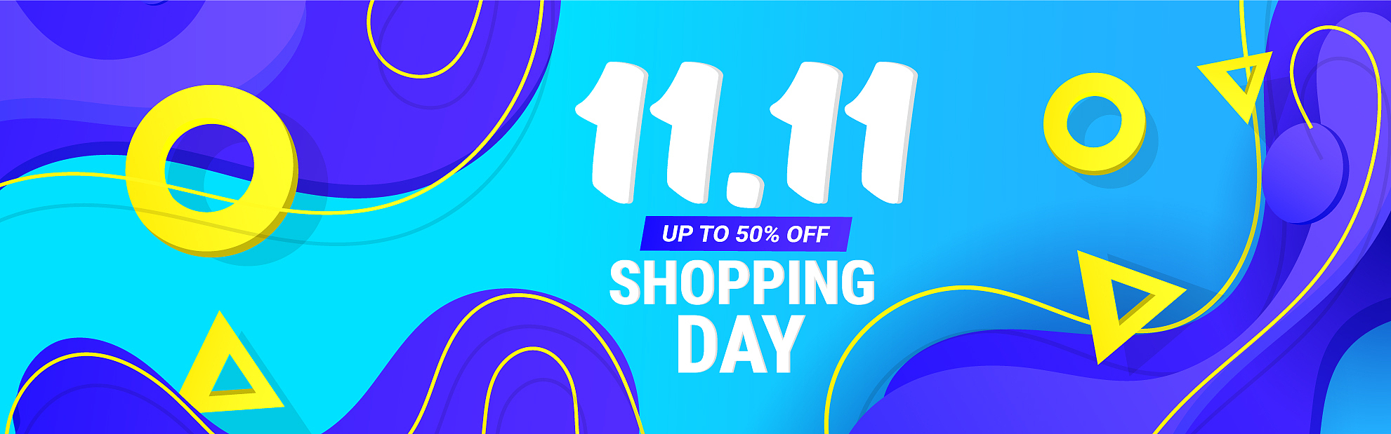 dynamic 1111 texture design sale discount banner