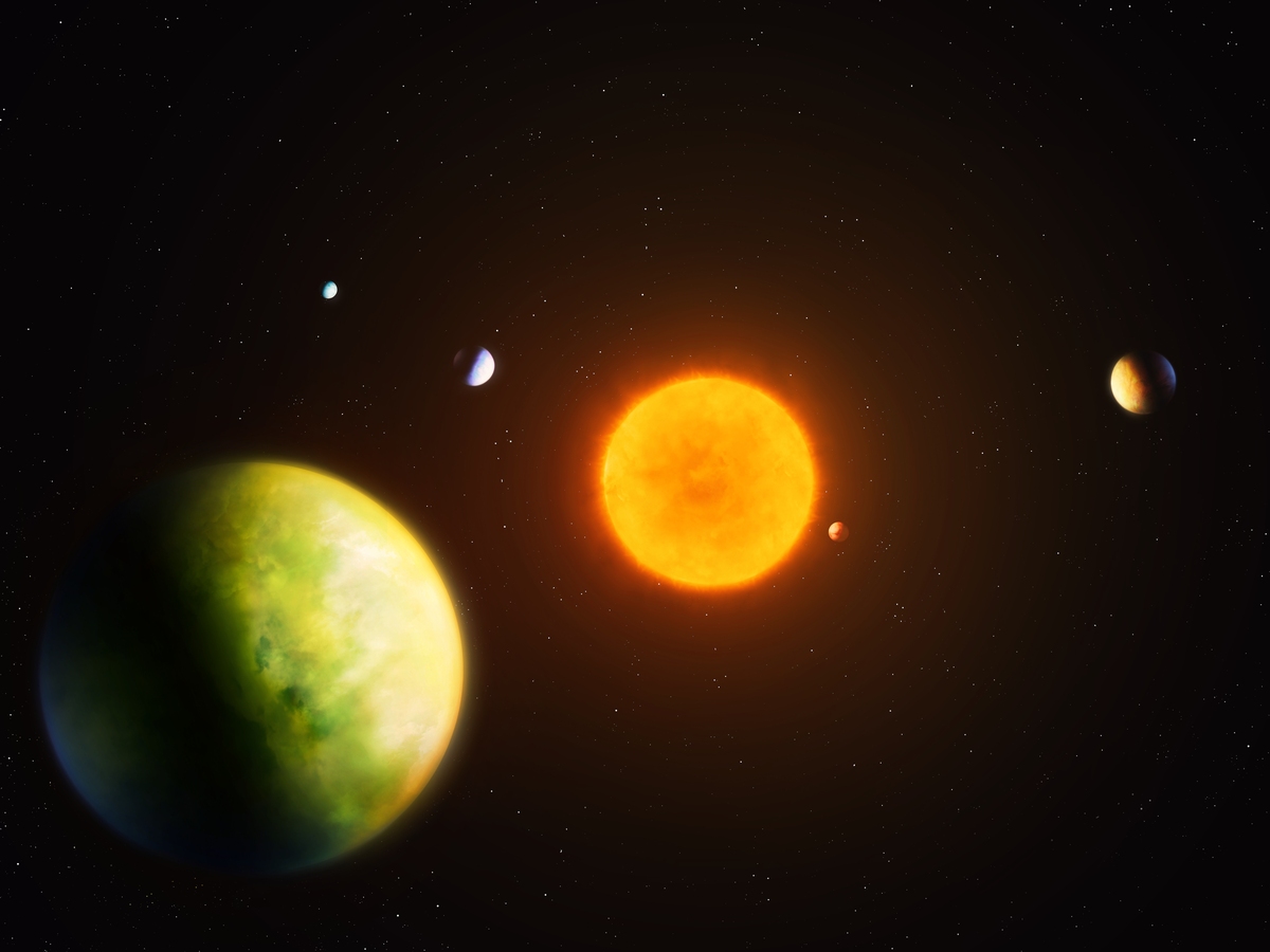 星球为什么发出黄色光芒？ - 解读太空奇观