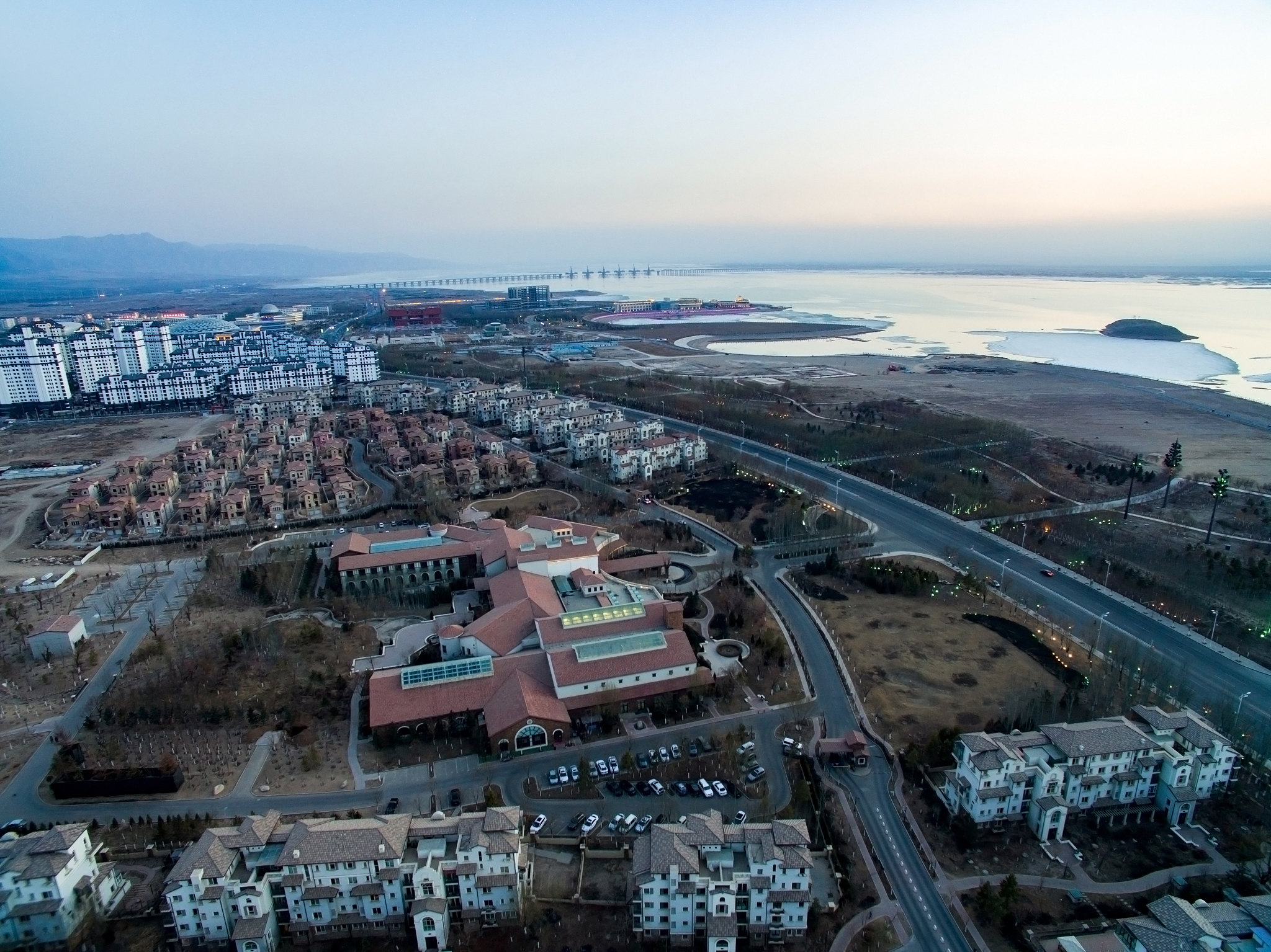 航拍建筑