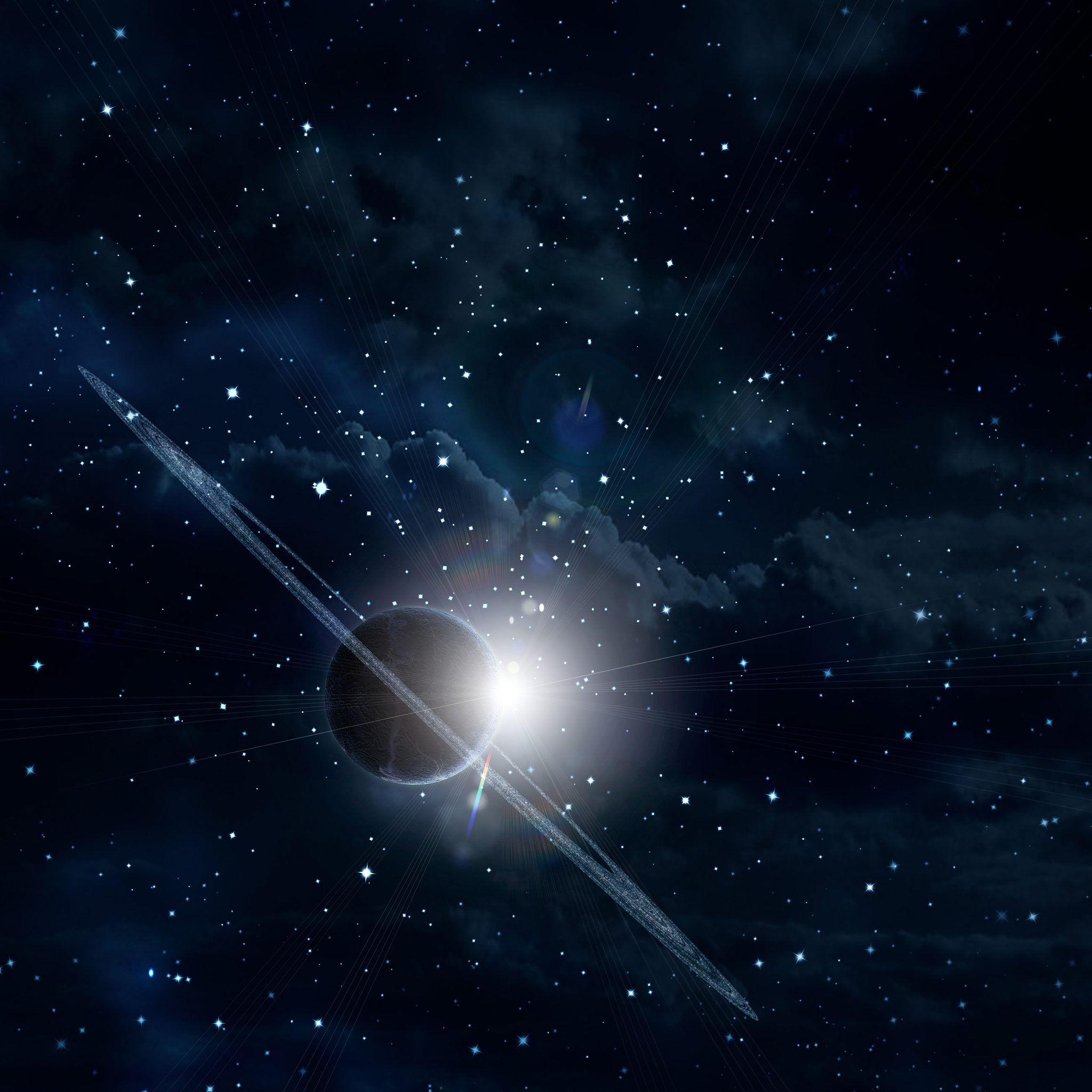 planet with rings