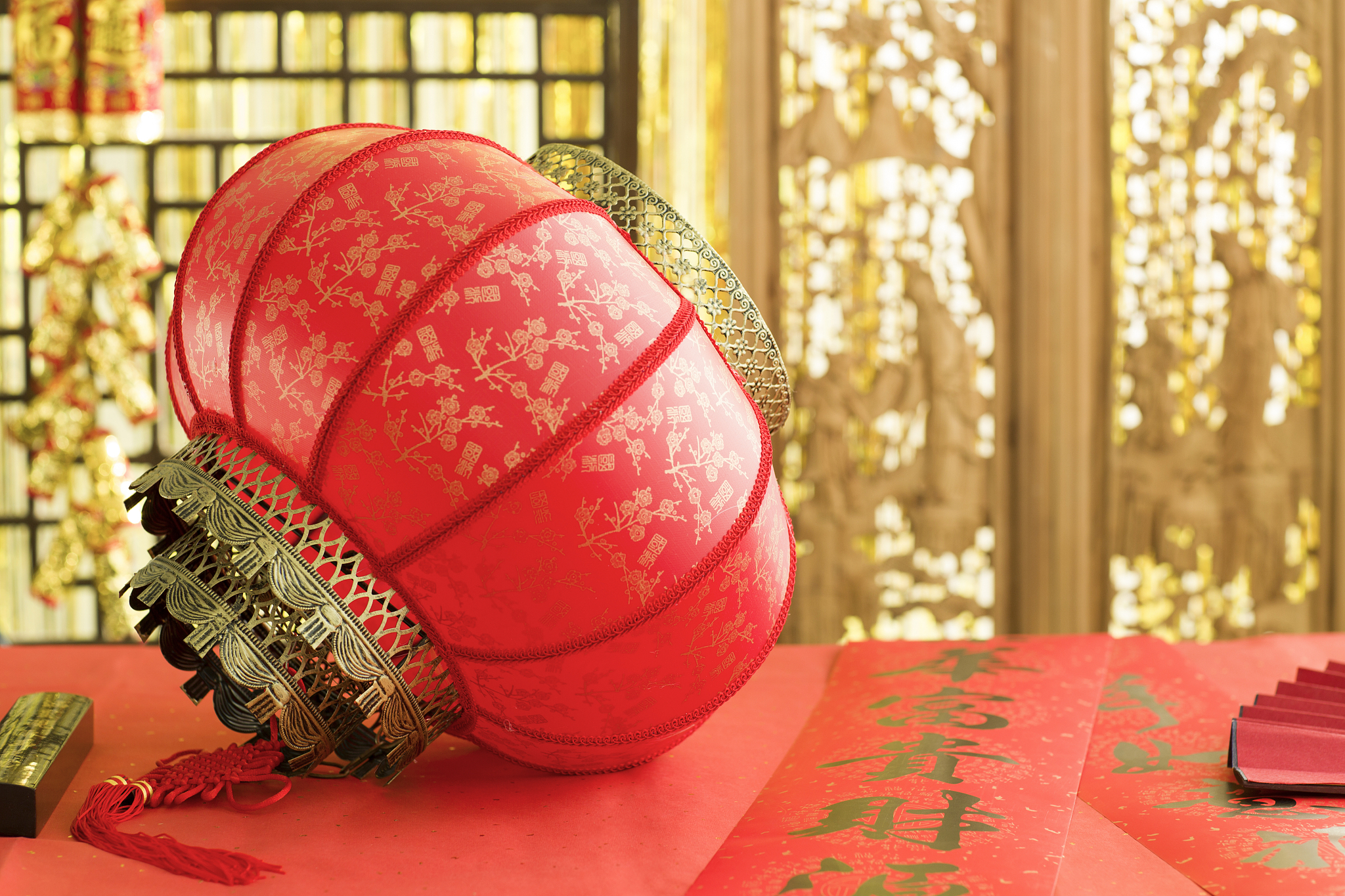 中国传统新年物品