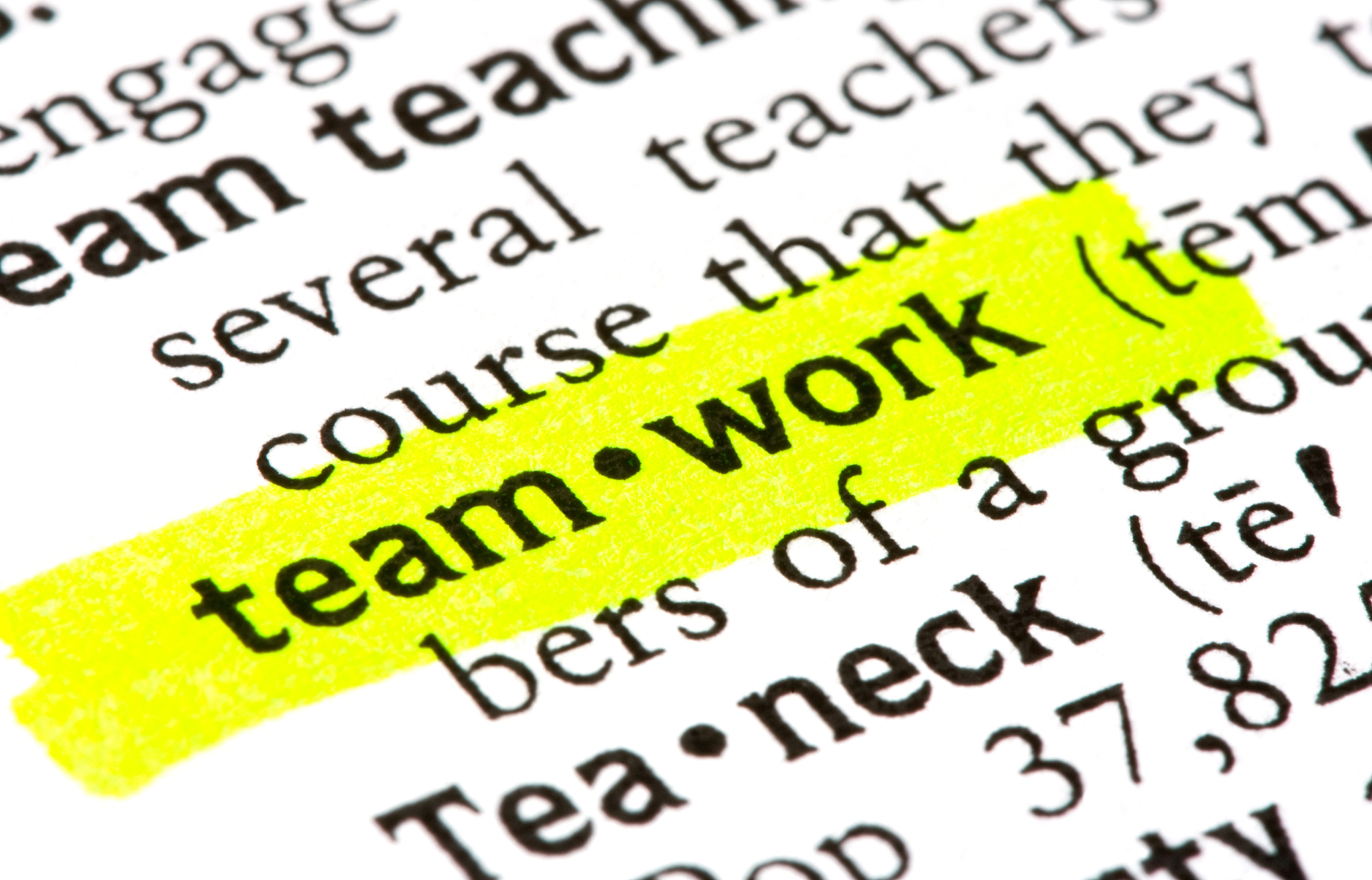 definition of teamwork