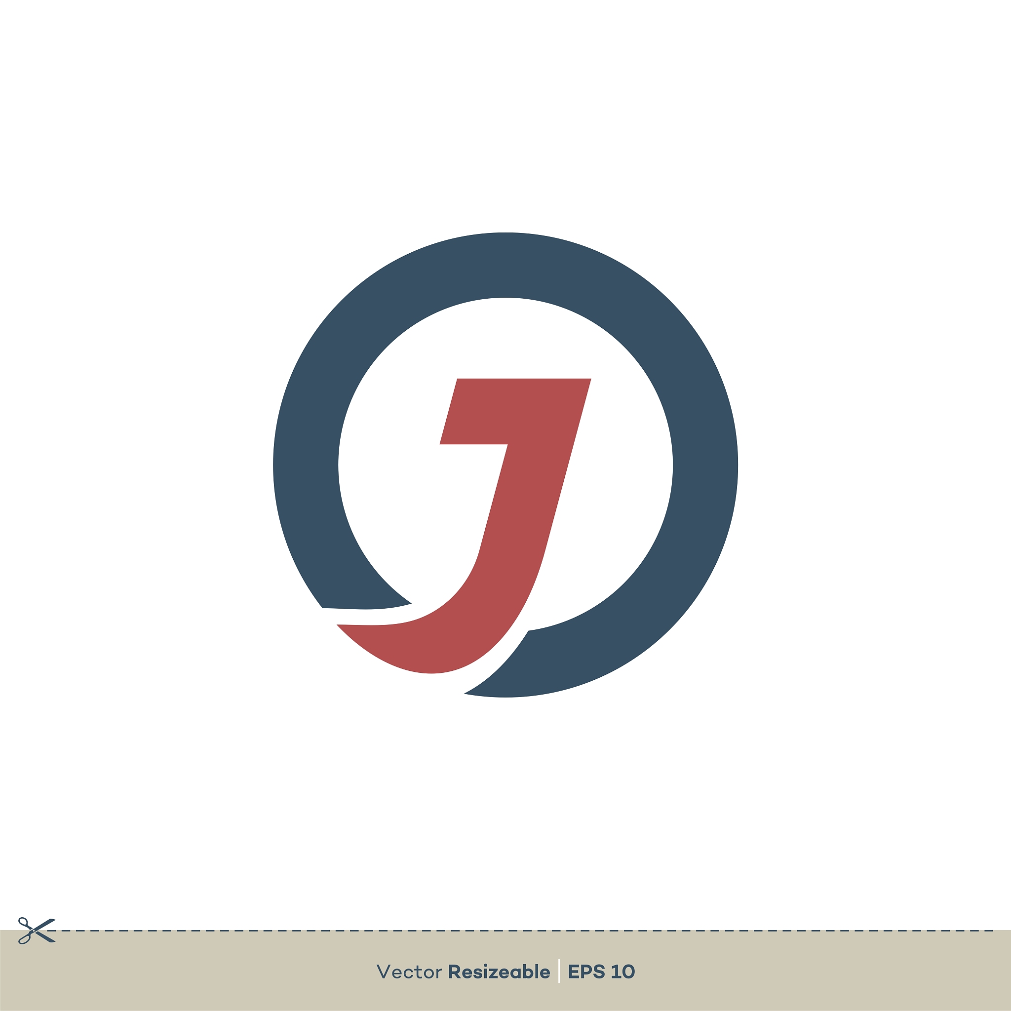 j letter vector logo template illustration design. vector eps 10