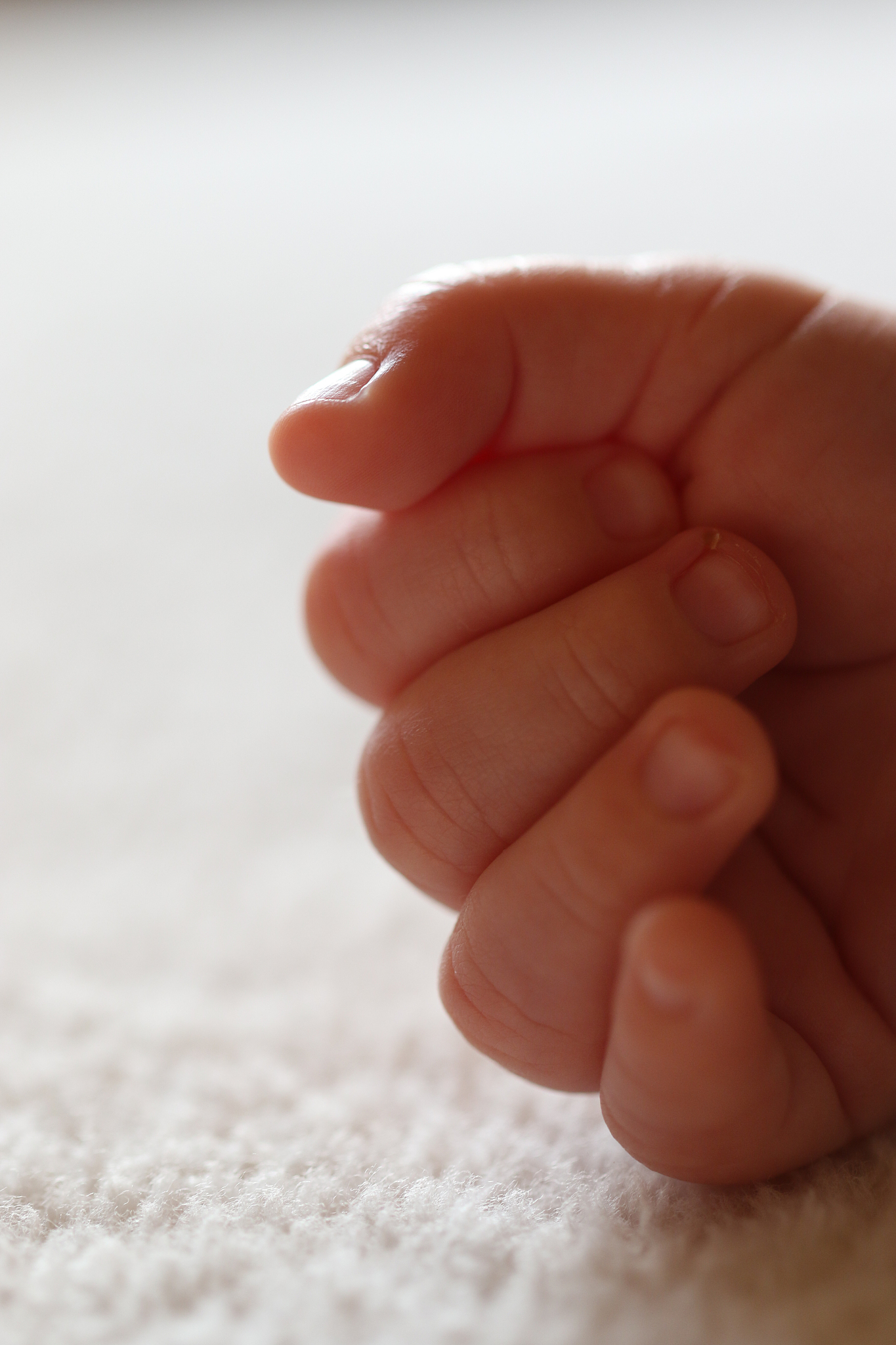 people: newborn hands