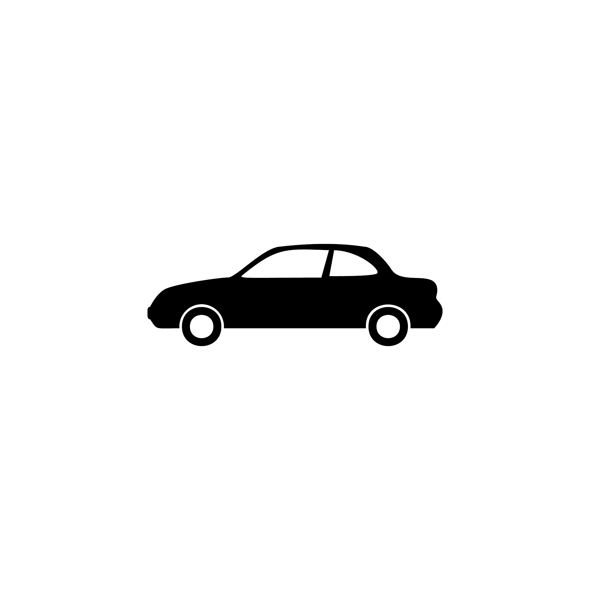 two door car icon element of car type icon