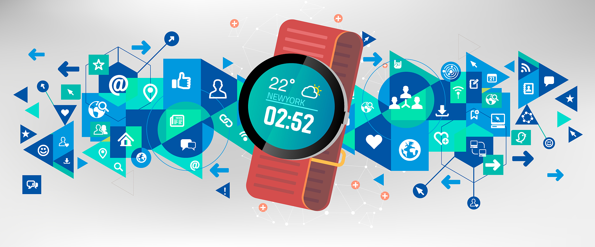 smartwatch for social network
