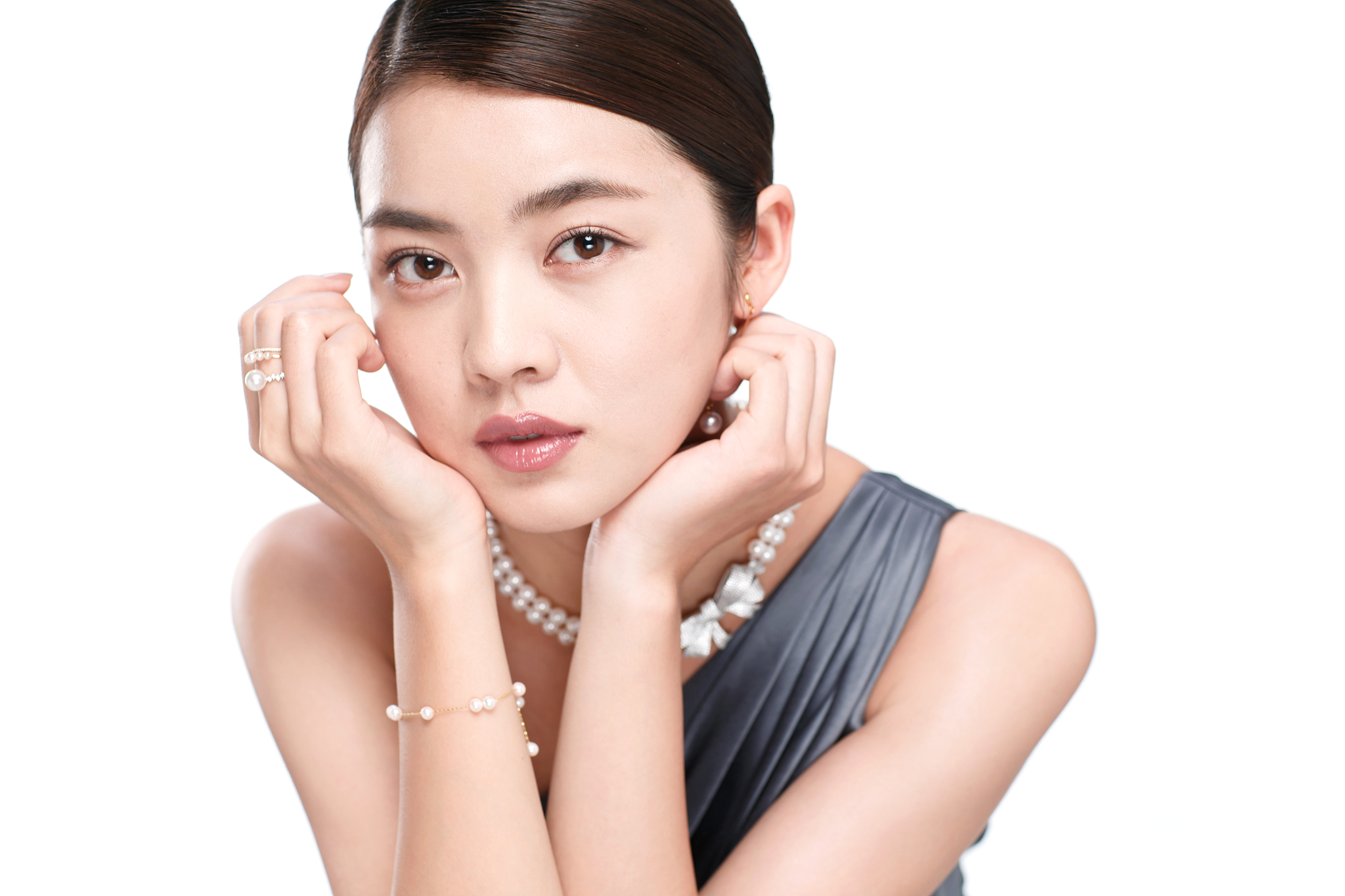 优雅女士肖像