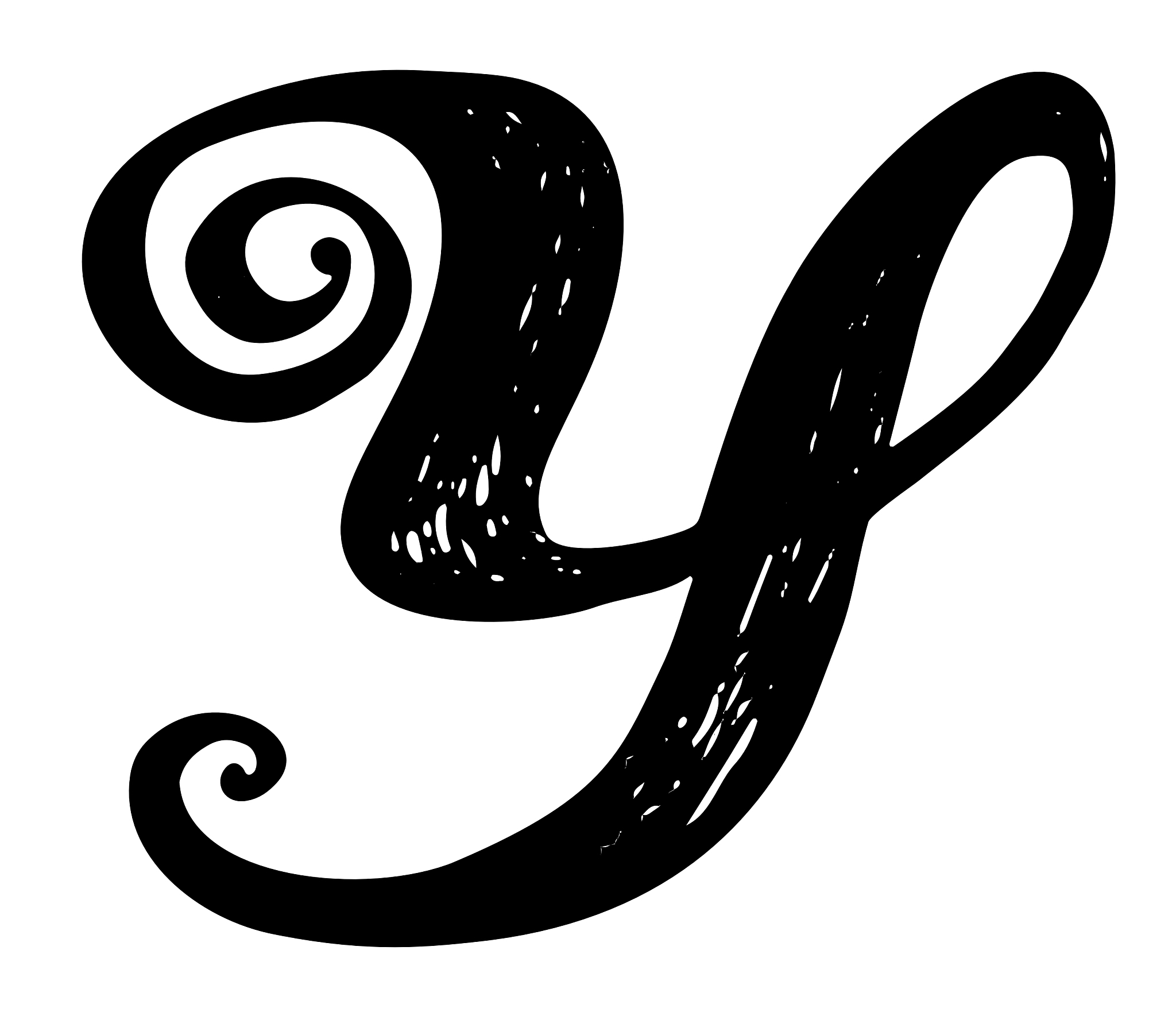 calligraphy alphabet typeset lettering