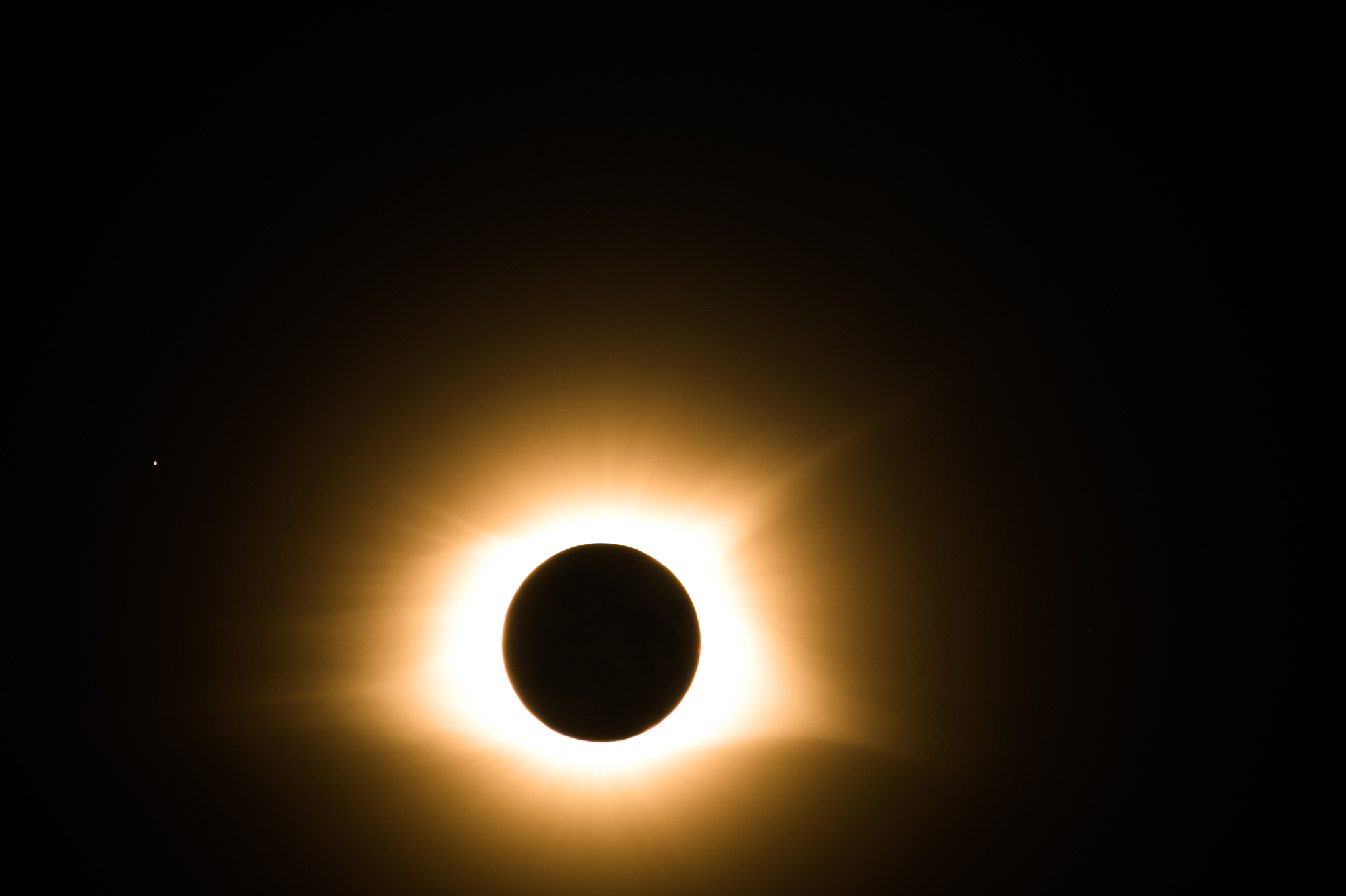 totality of solar eclipse