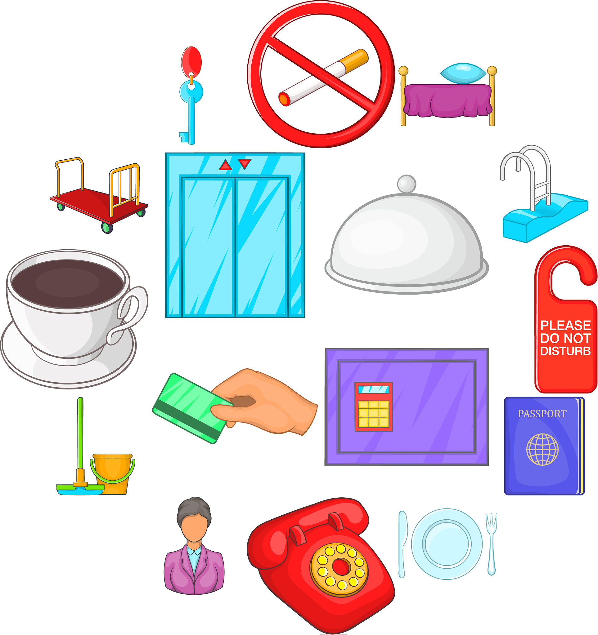 用一个词描述放置物品的地方？请分别用中文、英文、日文、韩文表述。