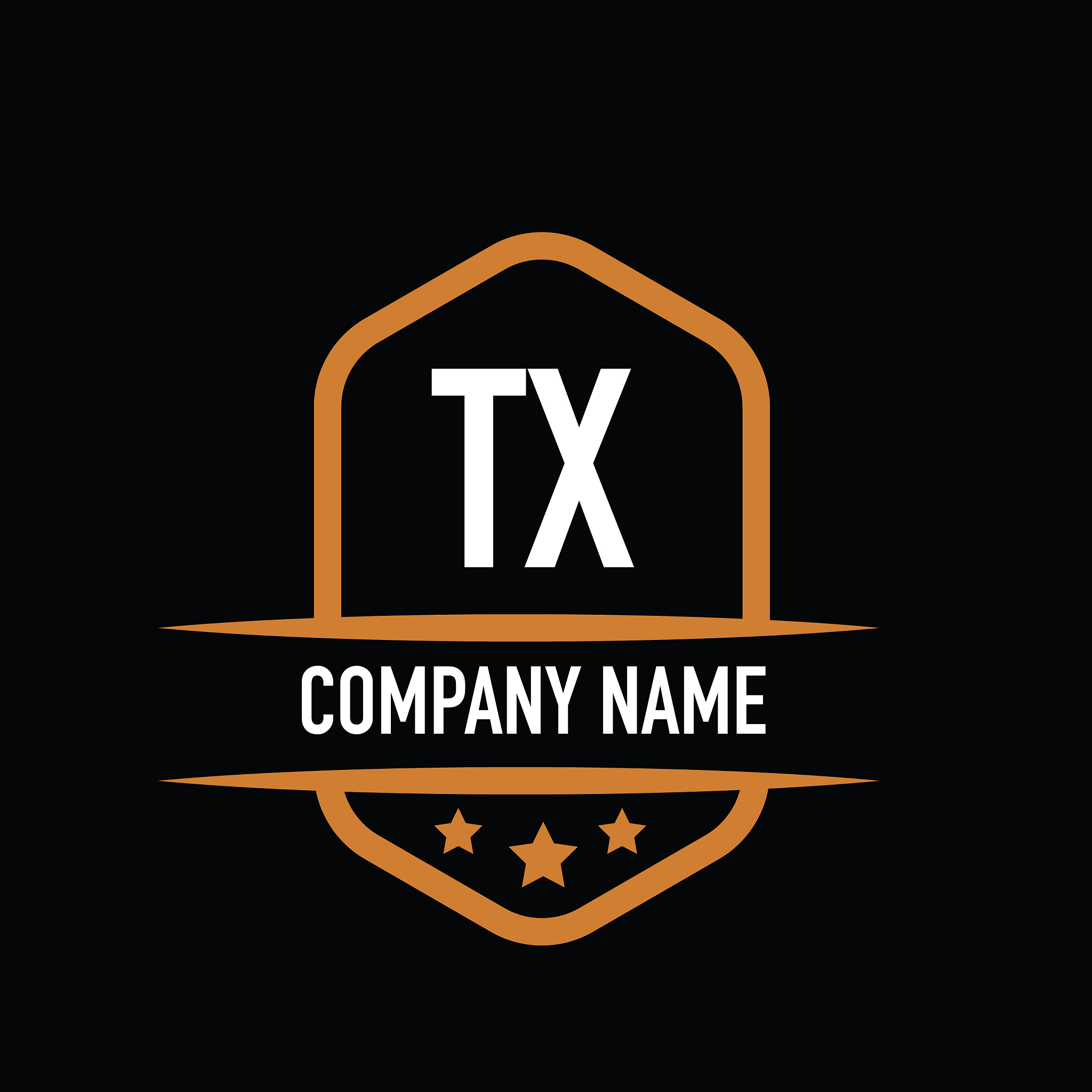 initial letter tx vintage logo concept graphic