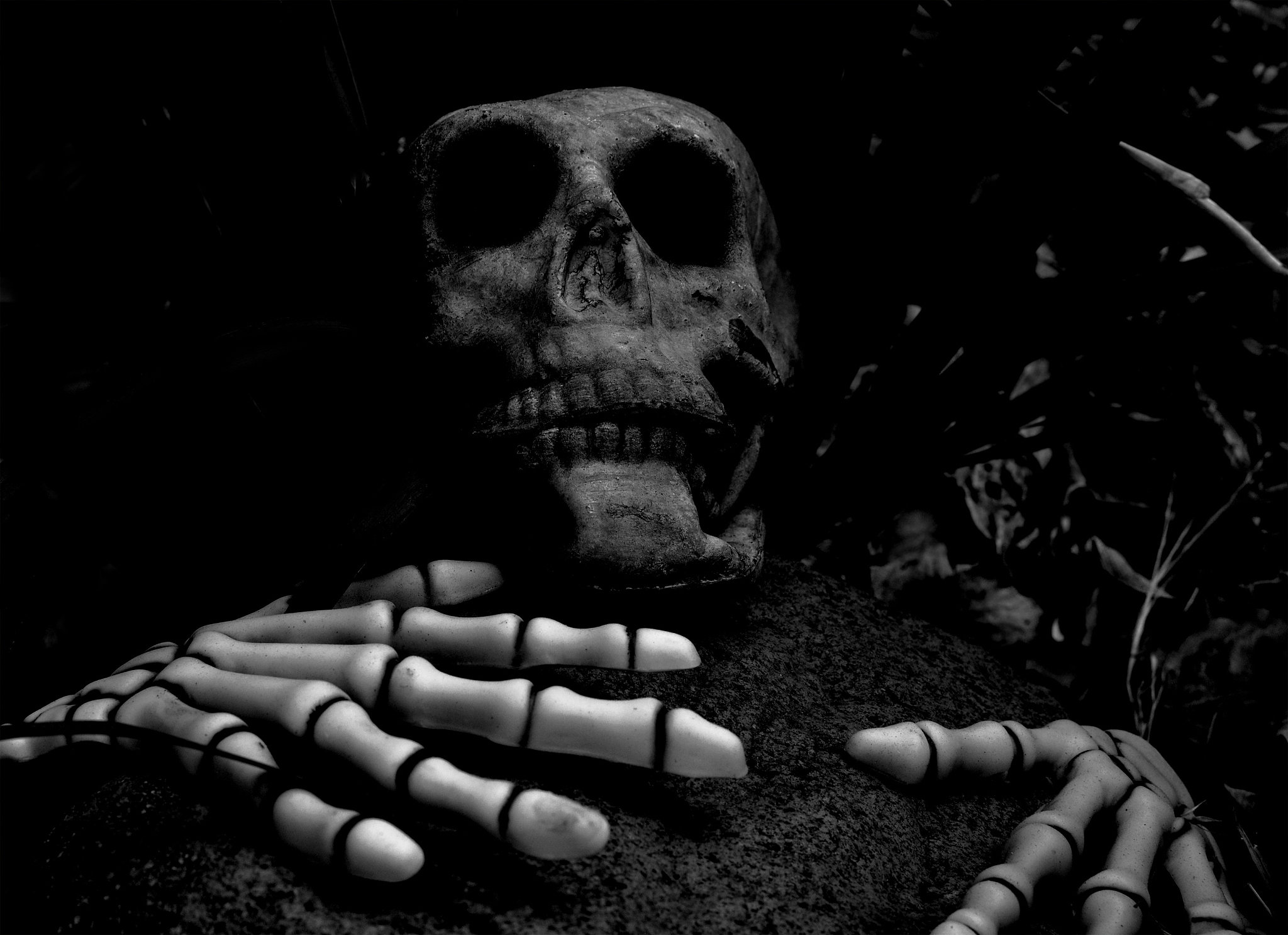 killed by a rock