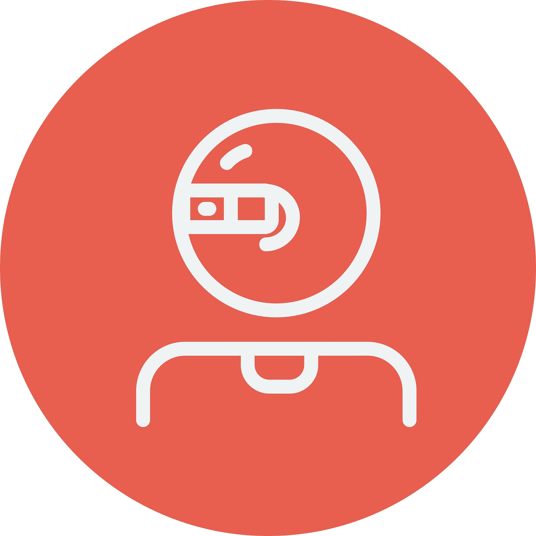 computer web camera thin line icon