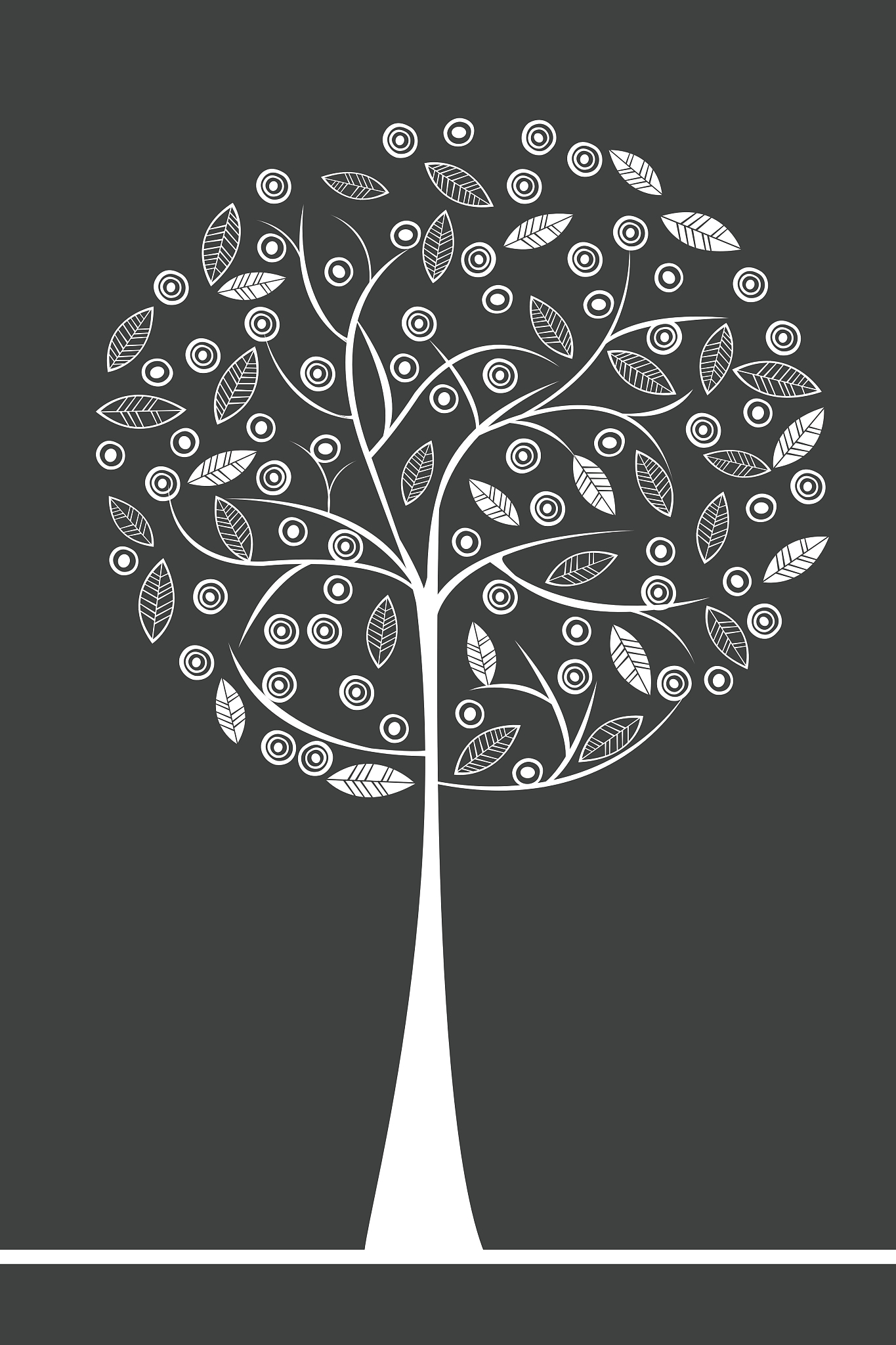 stylised tree