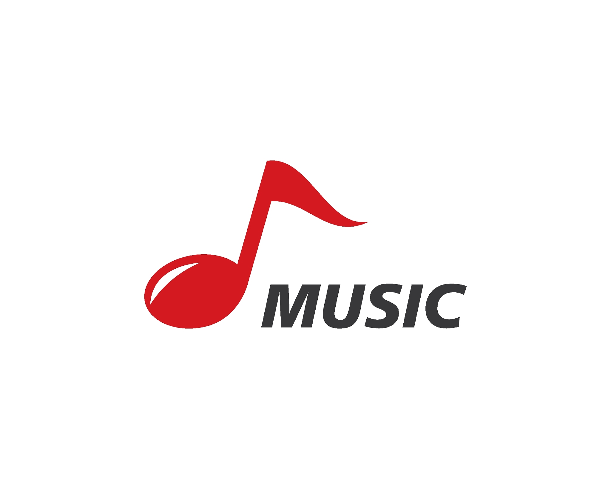 music note icon vector