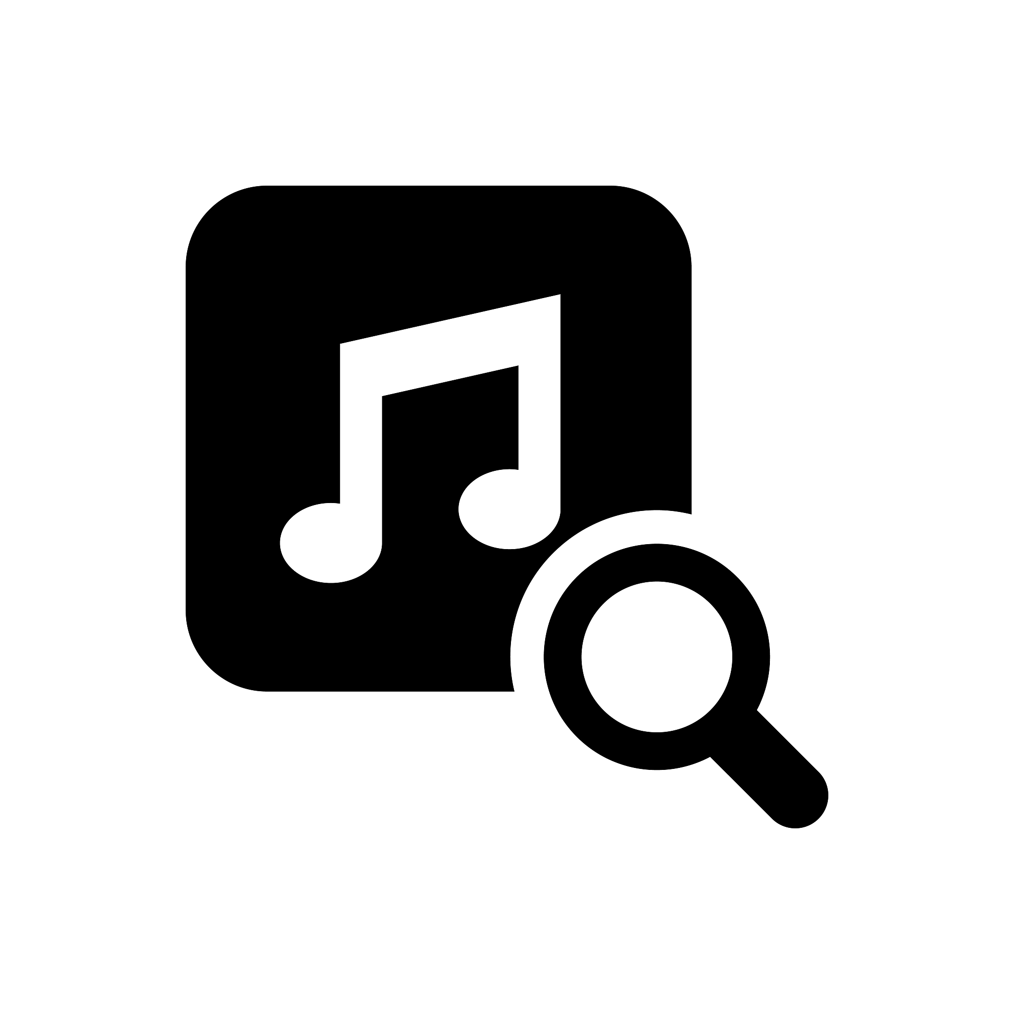 music search icon