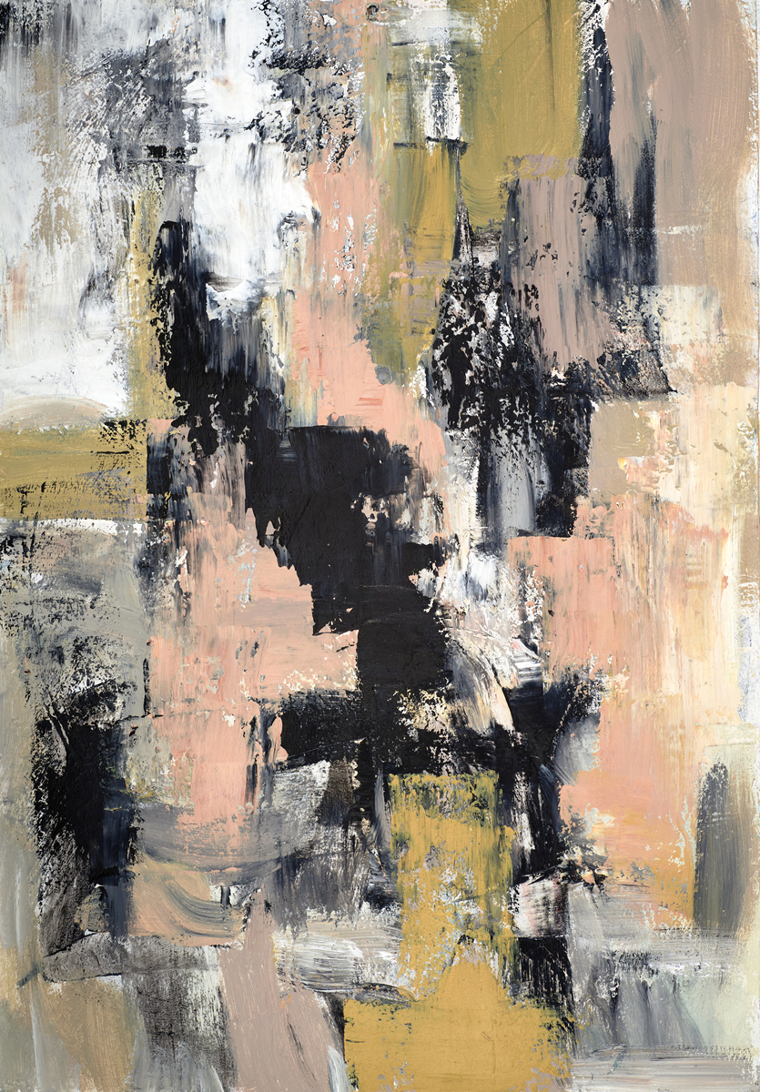 立体抽象油画：为家居增添艺术气息