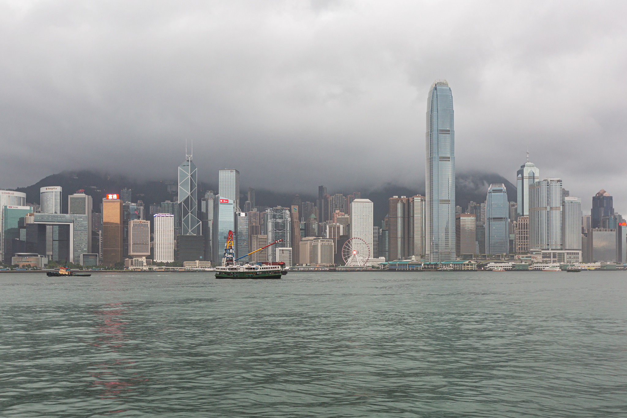 香港维多利亚港风光