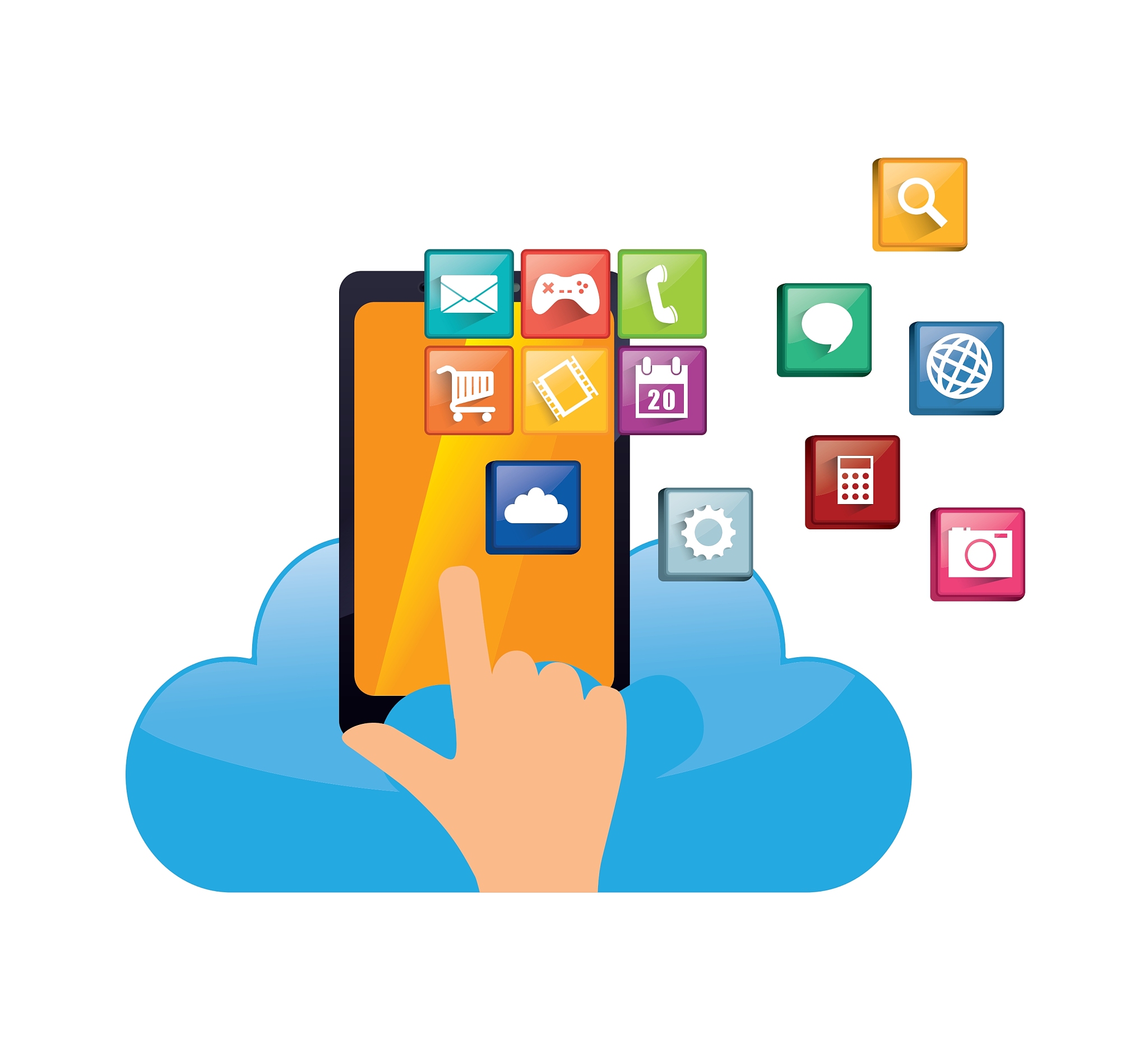 smartphone mobile apps design