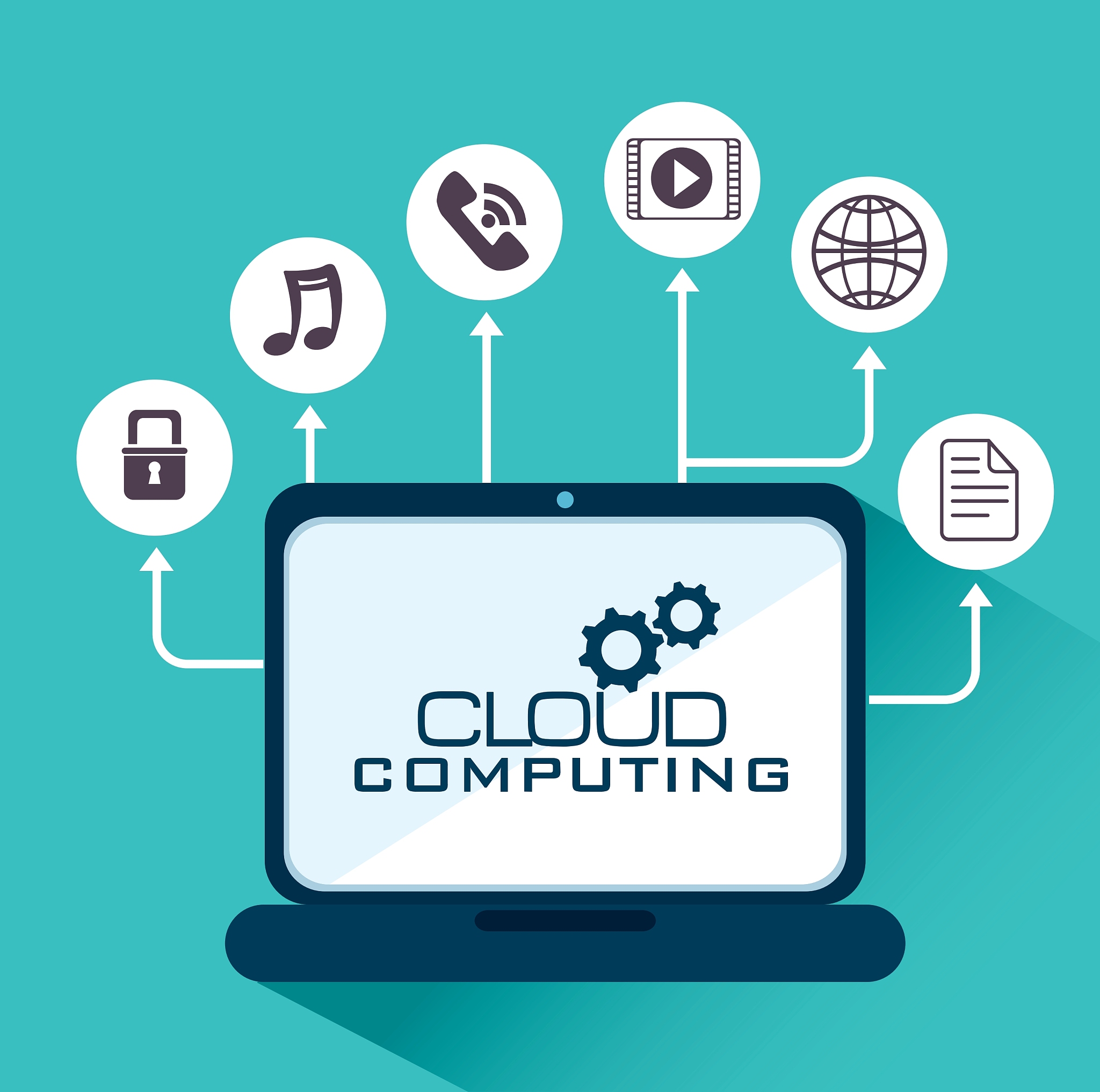 cloud computing data icon