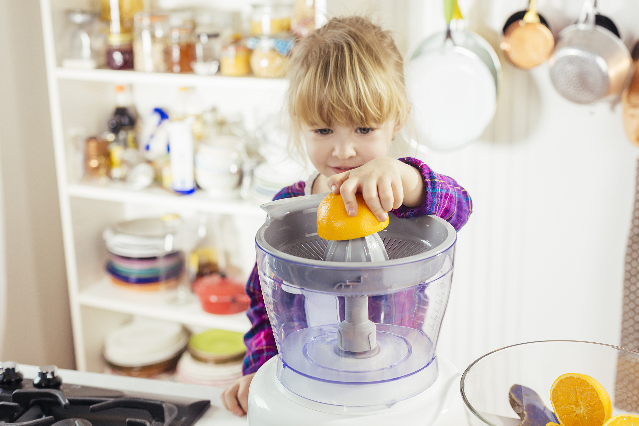 homemade orange juice