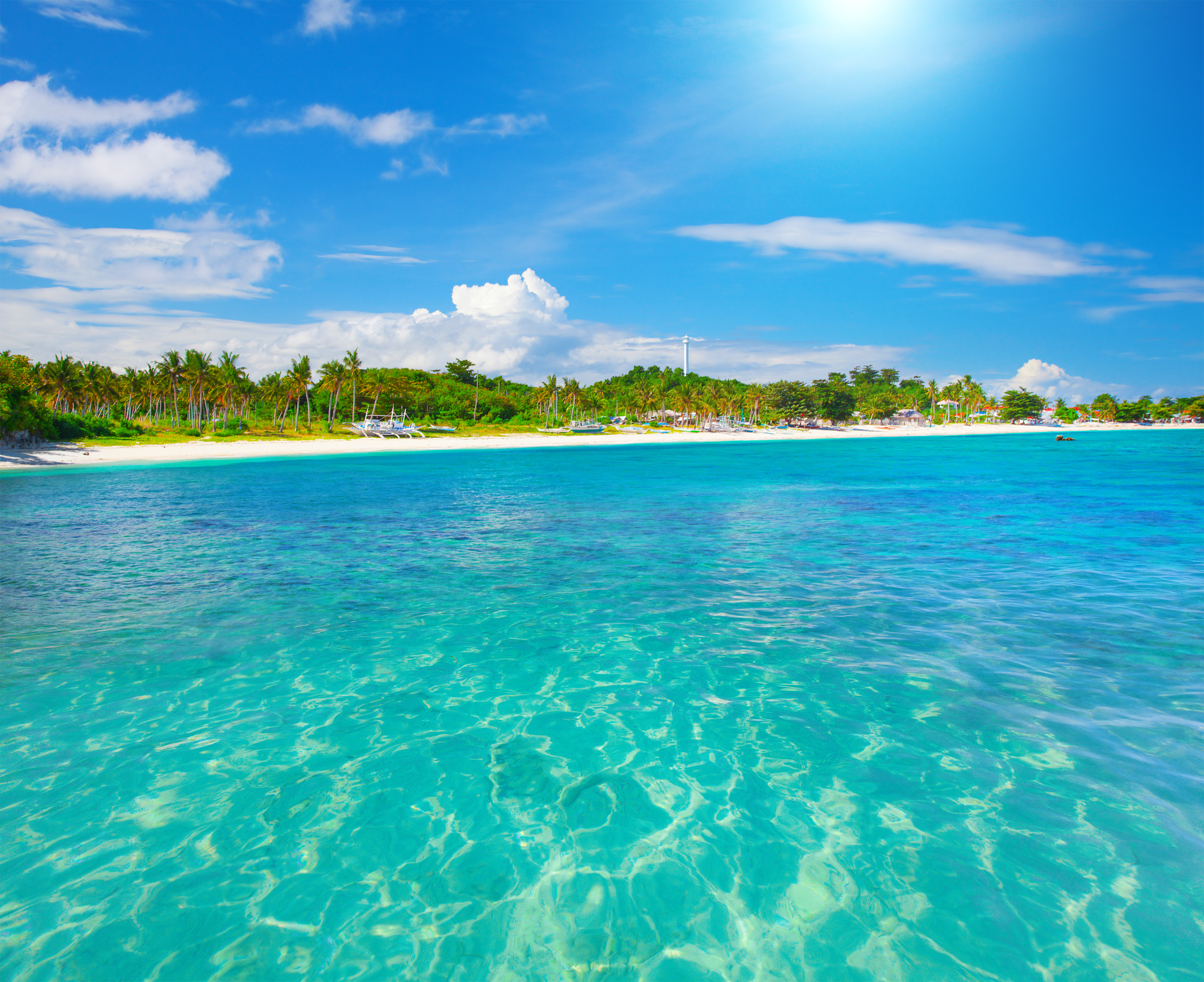 beach and tropical sea