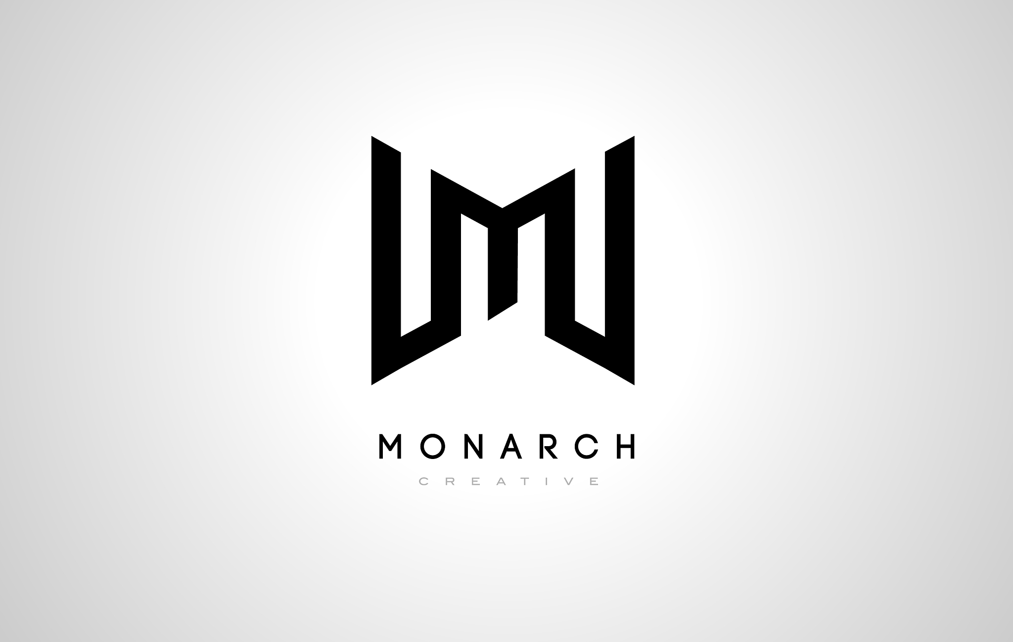 m logo m letter icon design