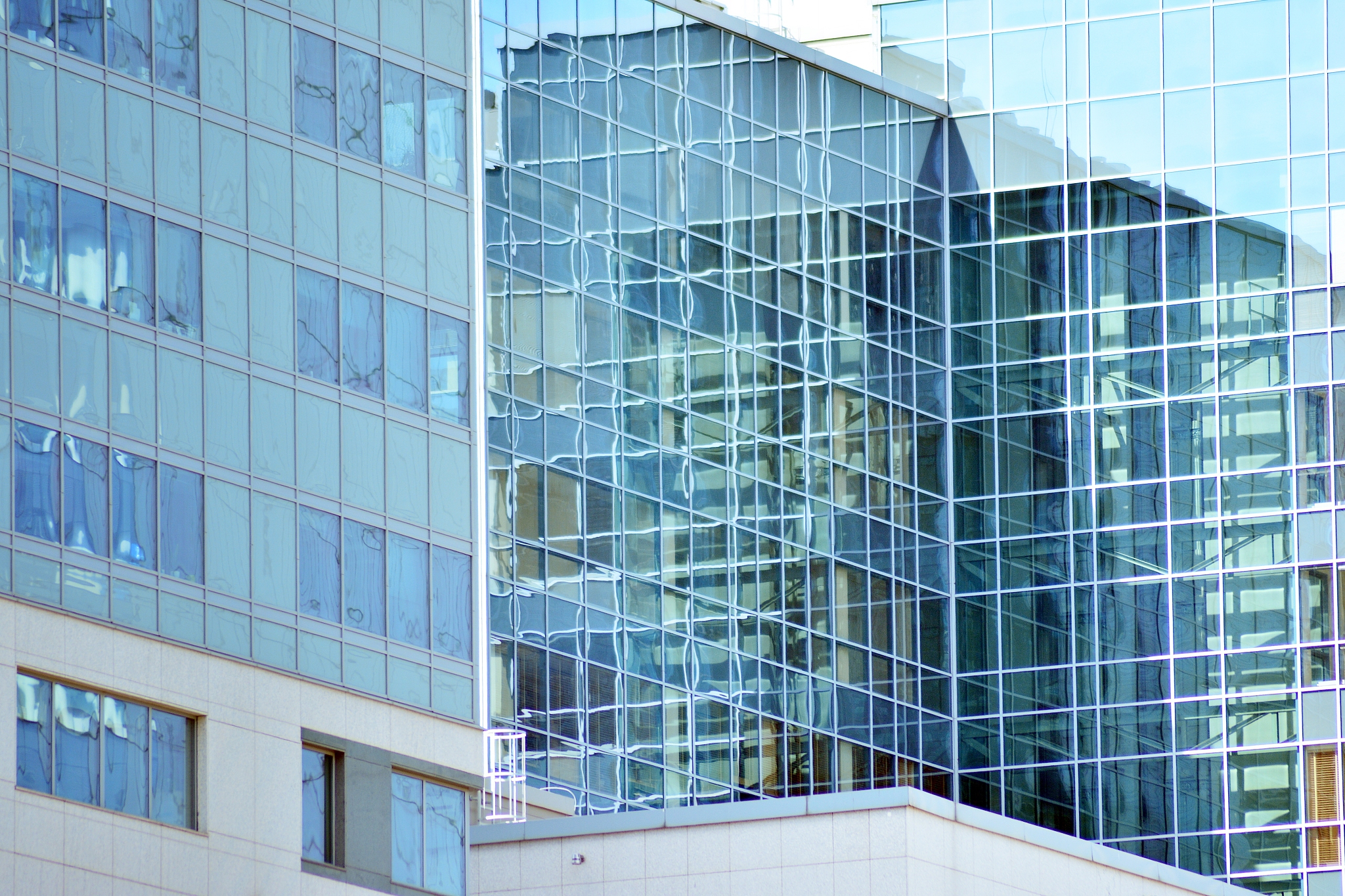 office building close up