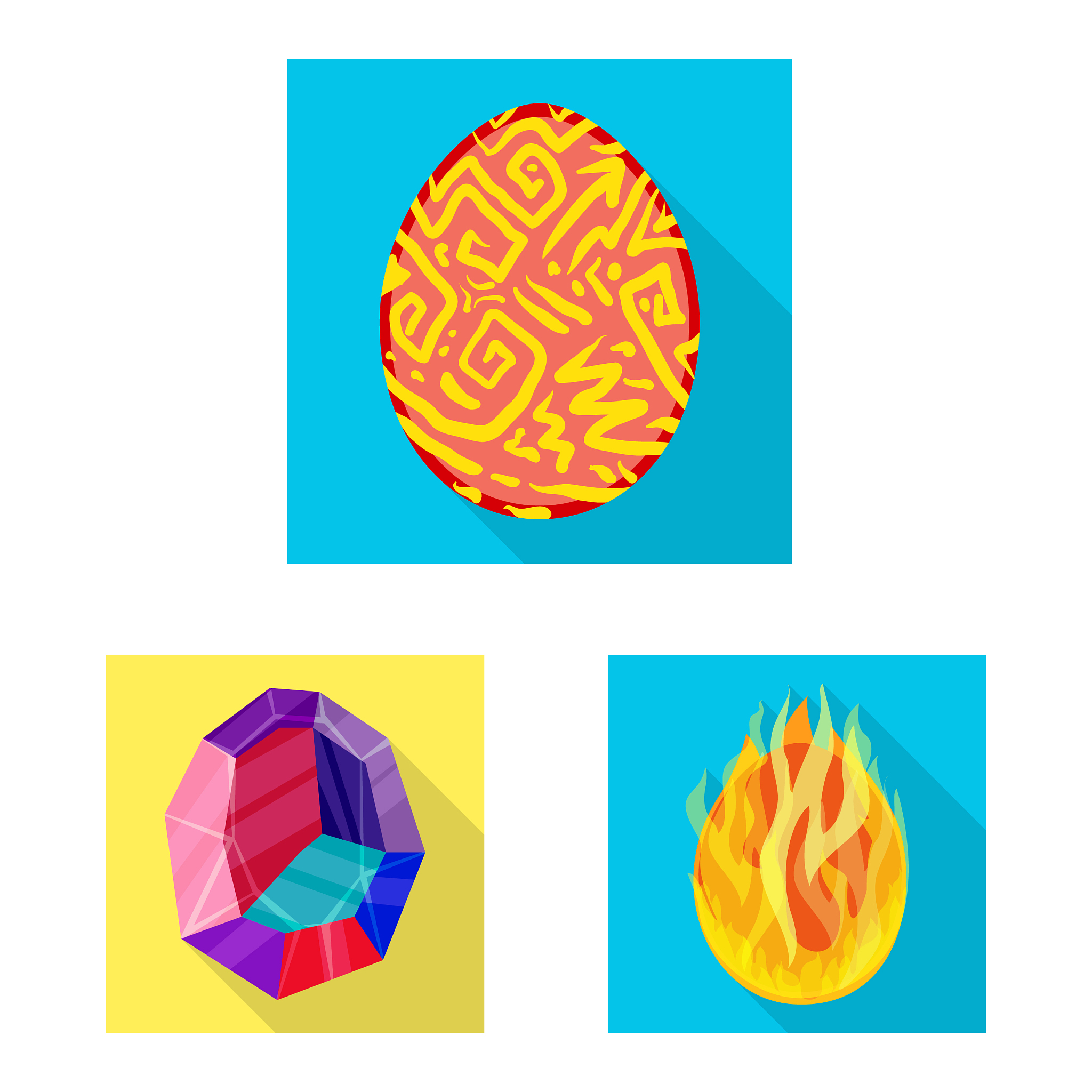 story and big symbol