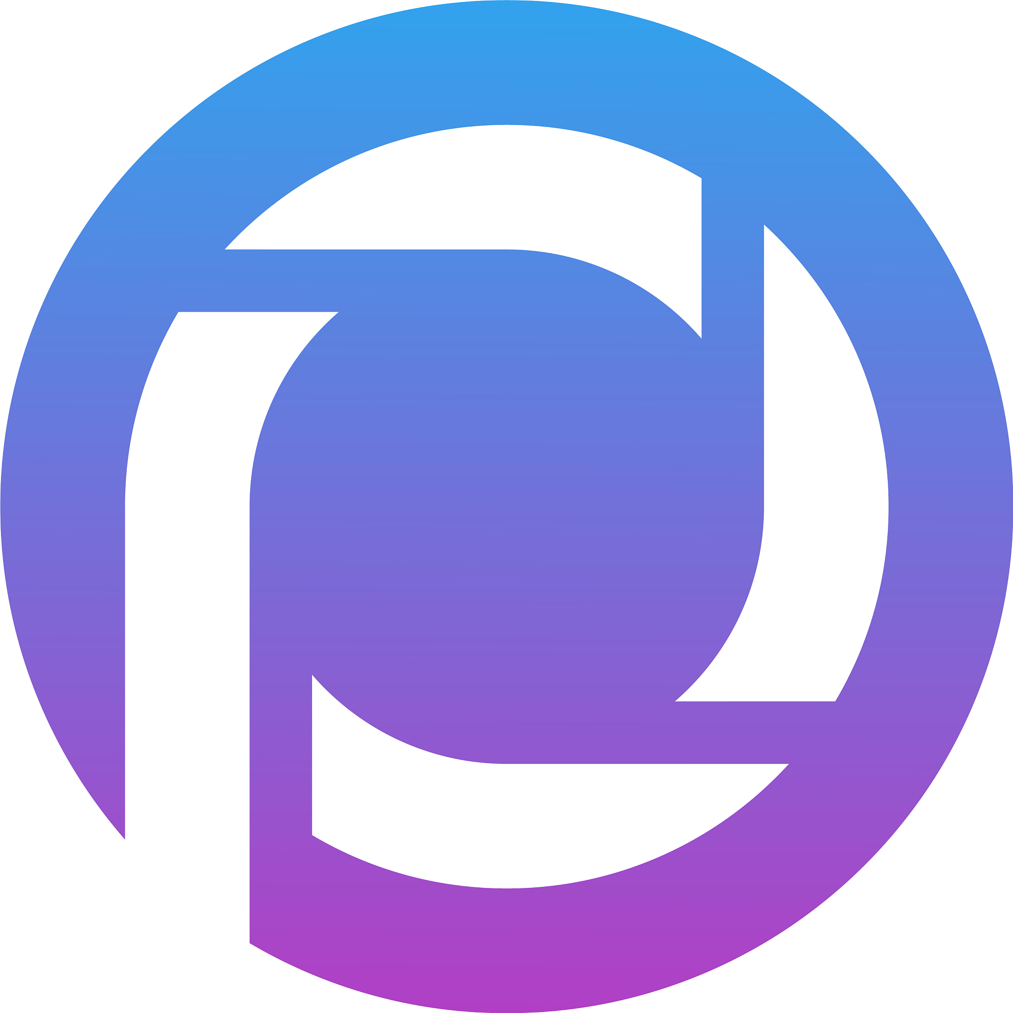 letter p logo icon design template elements