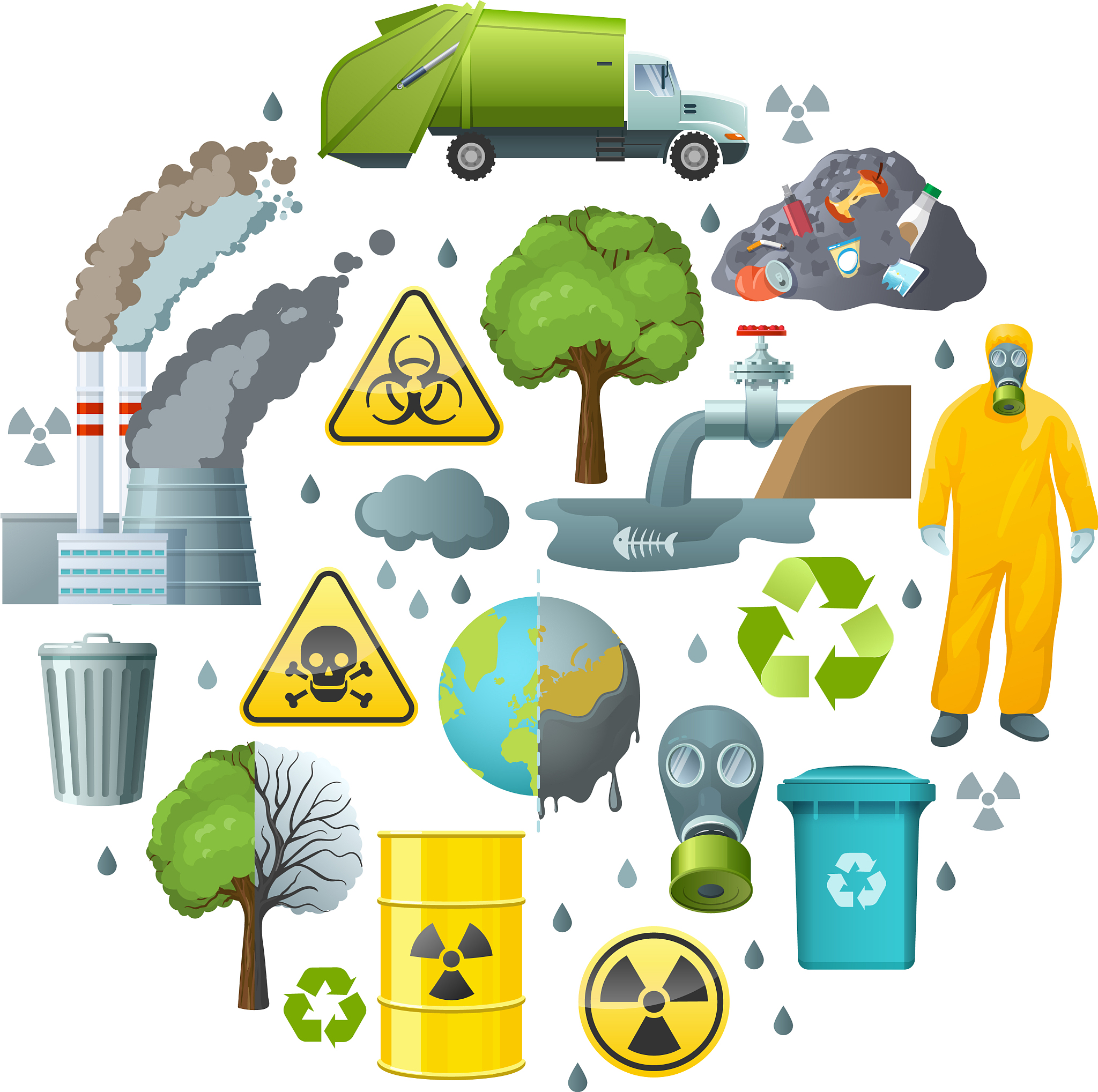 固体废物污染责任法律法规大全：环境保护法、固废法、大气法、水污染防治法等