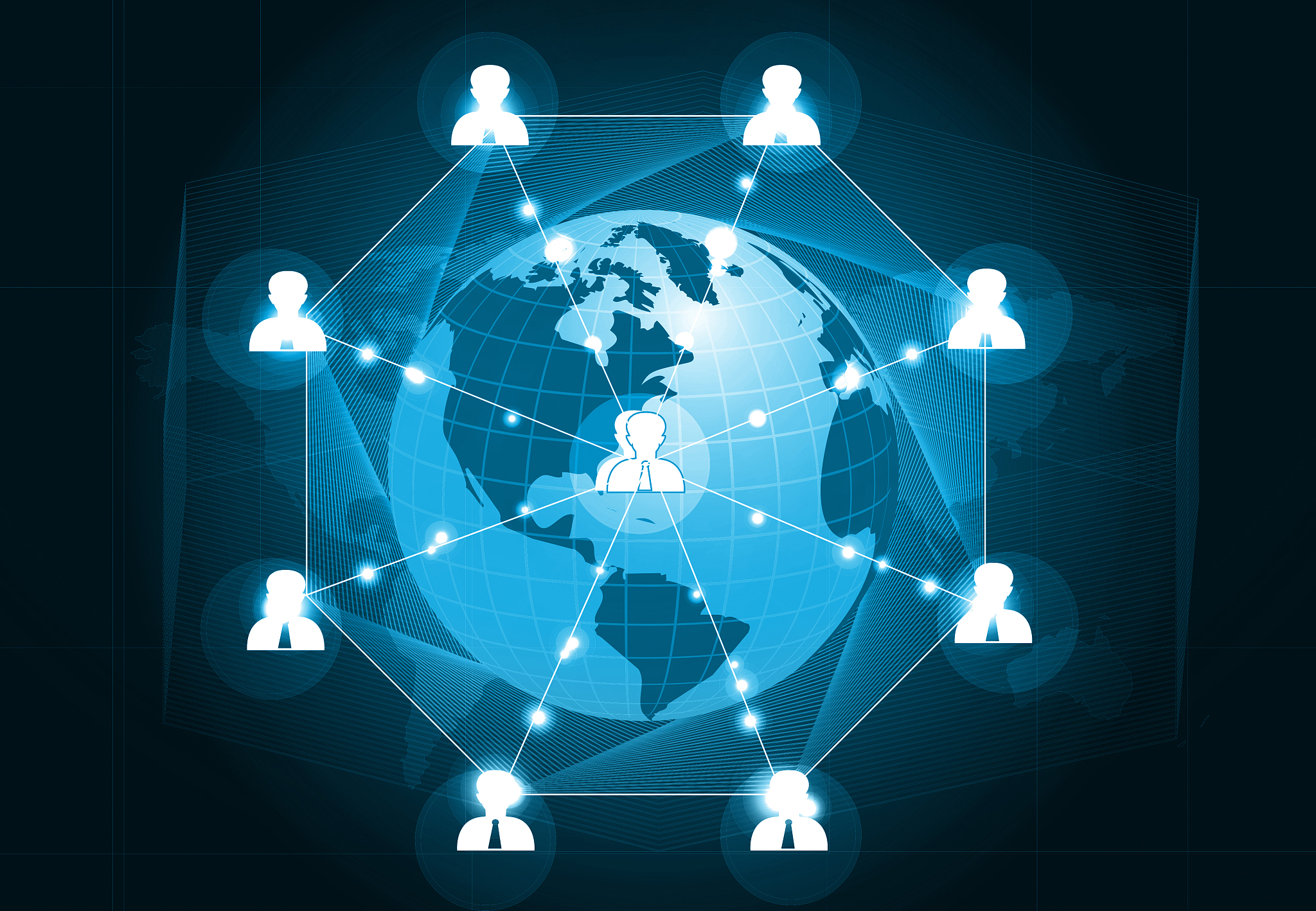 global business network connections