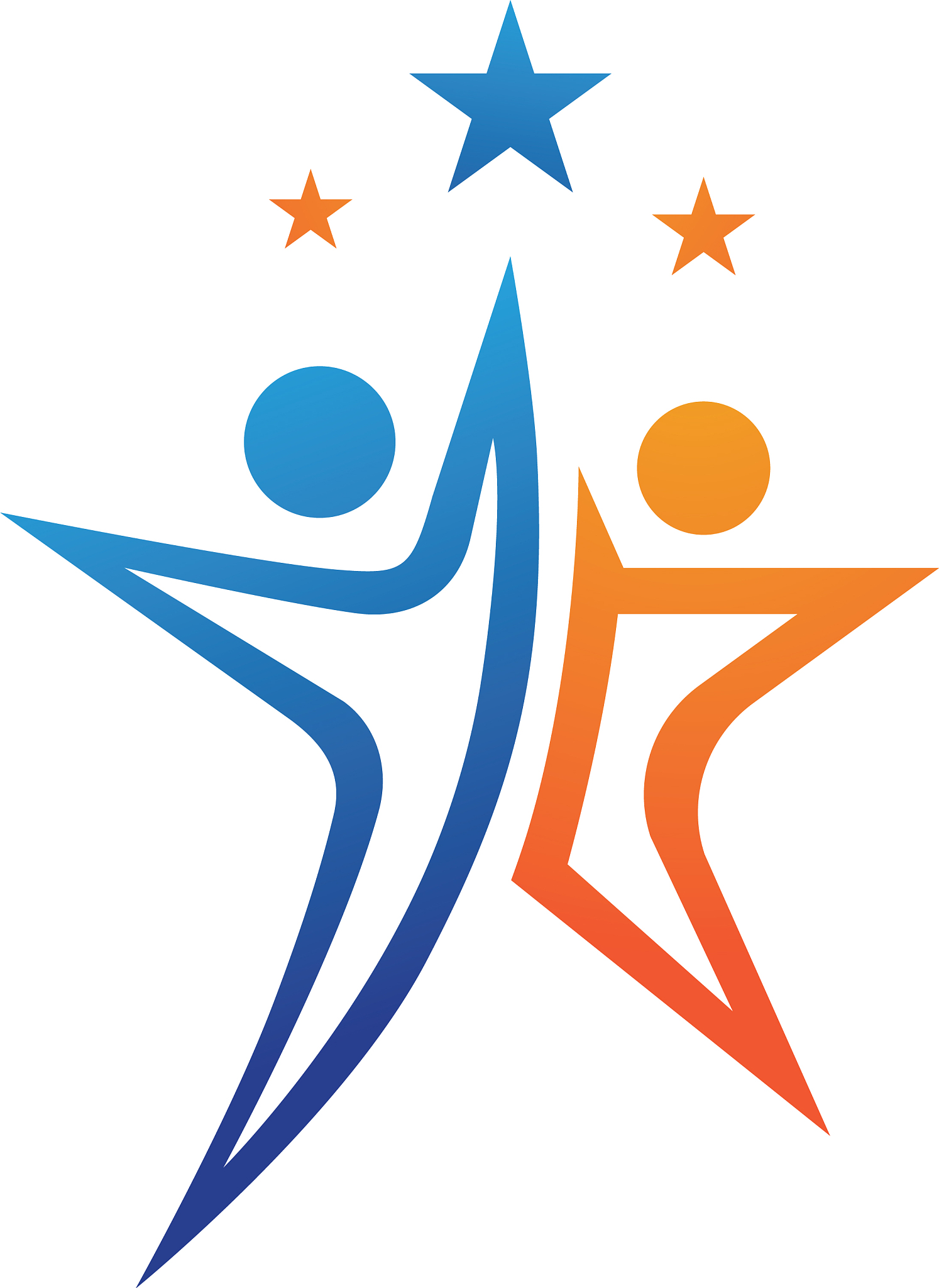 star logo people success template
