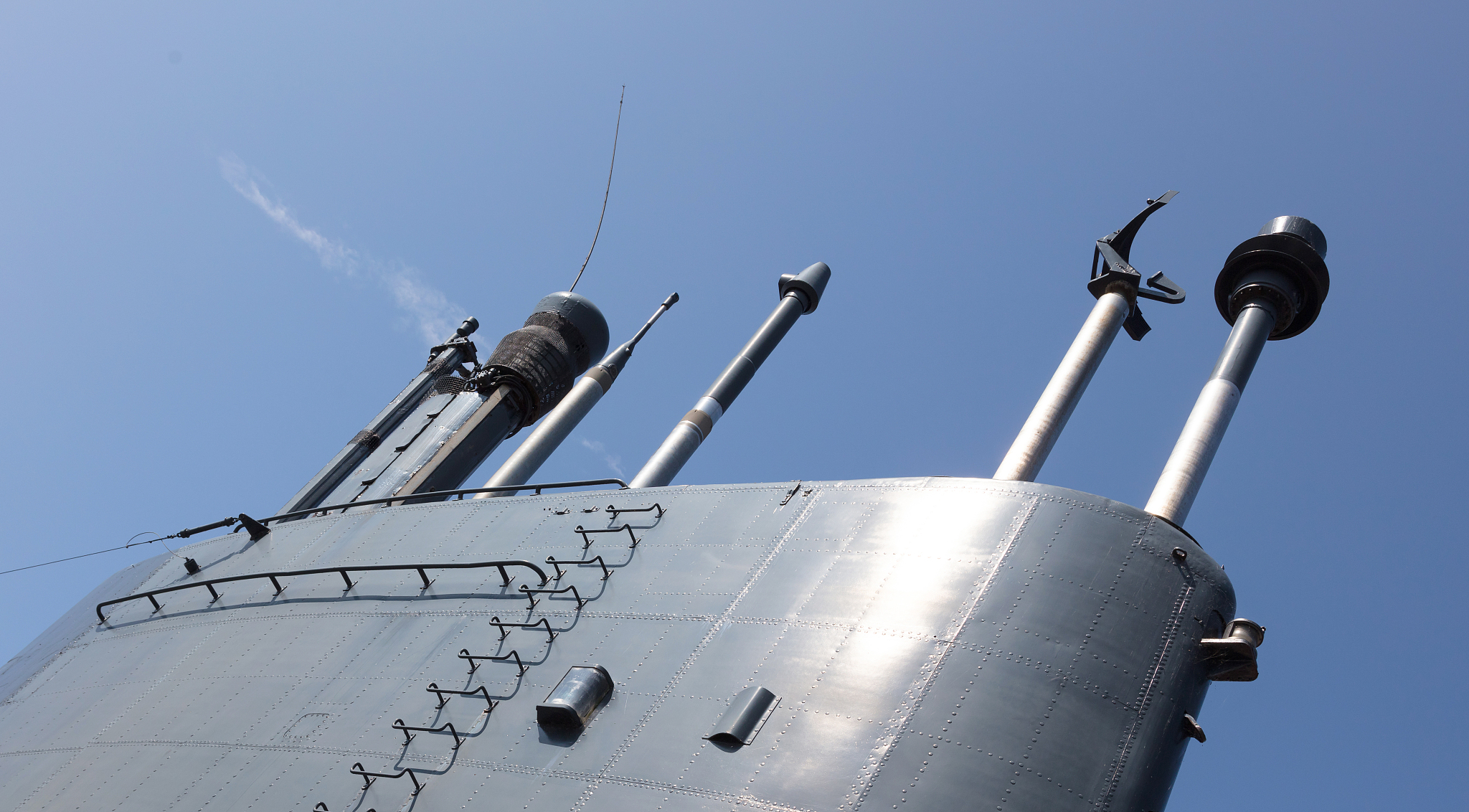 tower of an old dutch submarine